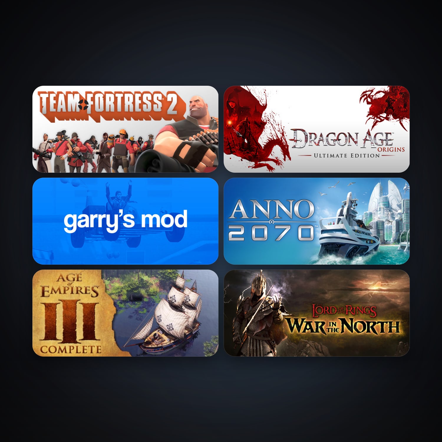 Dragon Age: Origins - Ultimate Edition & Team Fortress 2 | Clean — HabibiAccounts