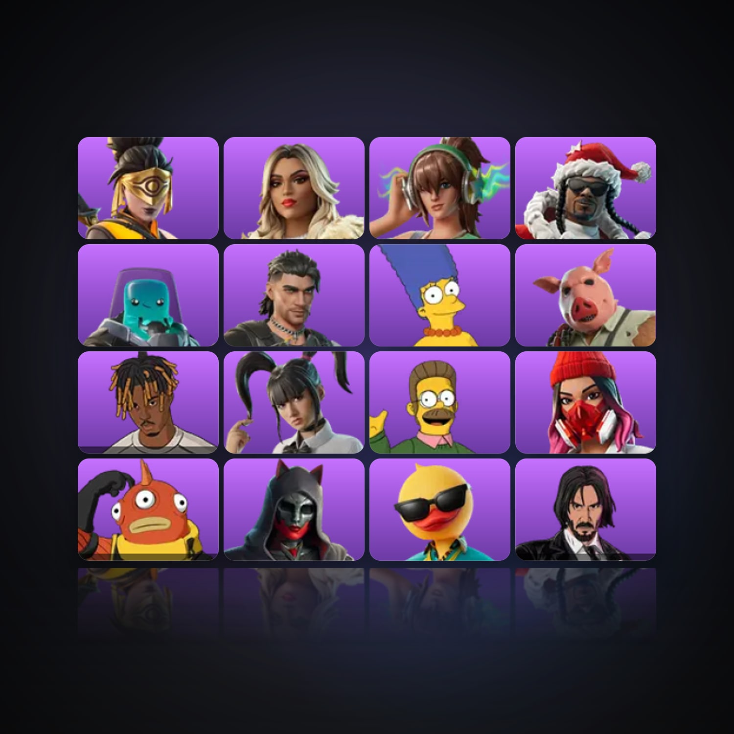 Fortnite | 17 Skins | 700 V-Bucks | Level 938 | 66 Wins — HabibiAccounts