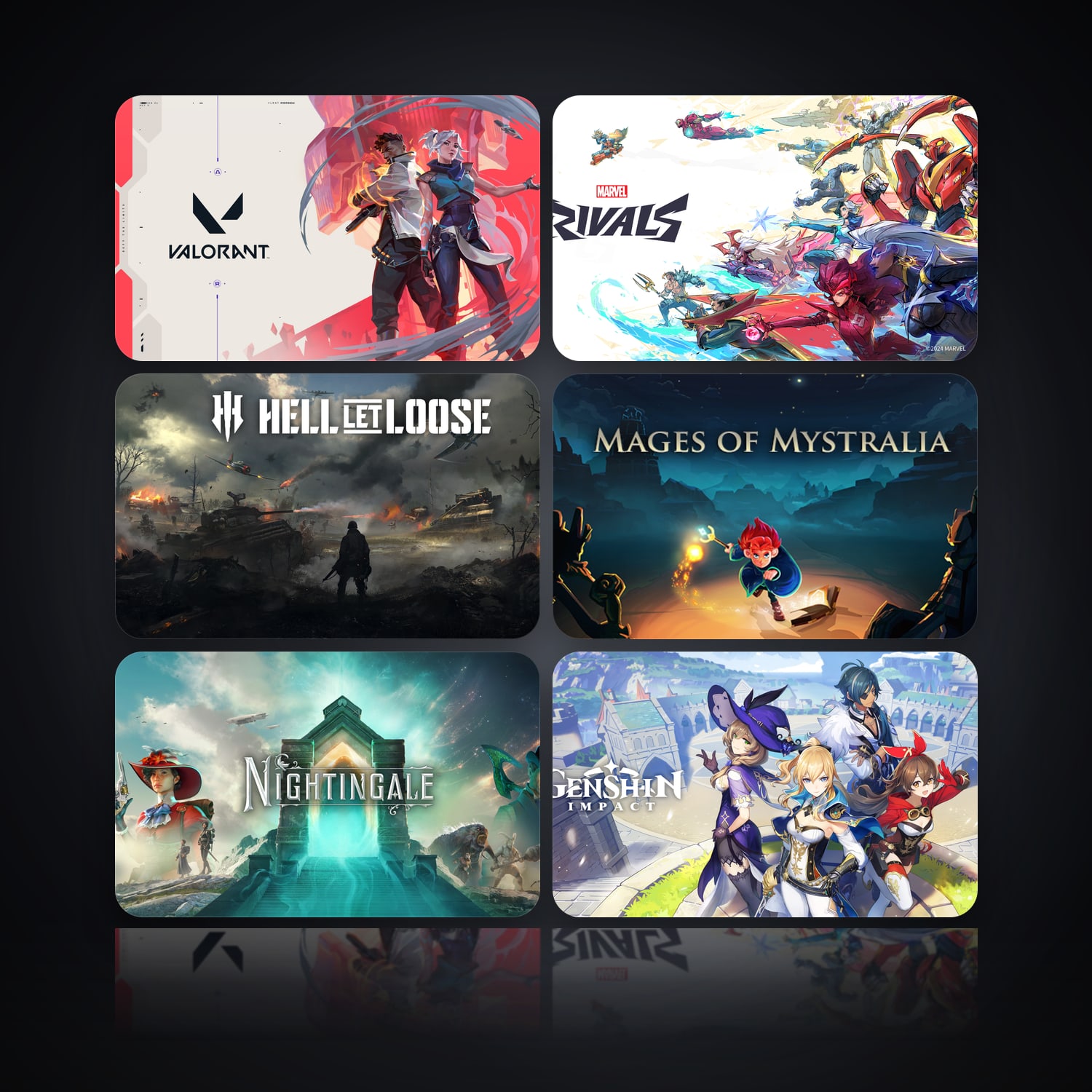 VALORANT & Marvel Rivals | 20 Games — HabibiAccounts