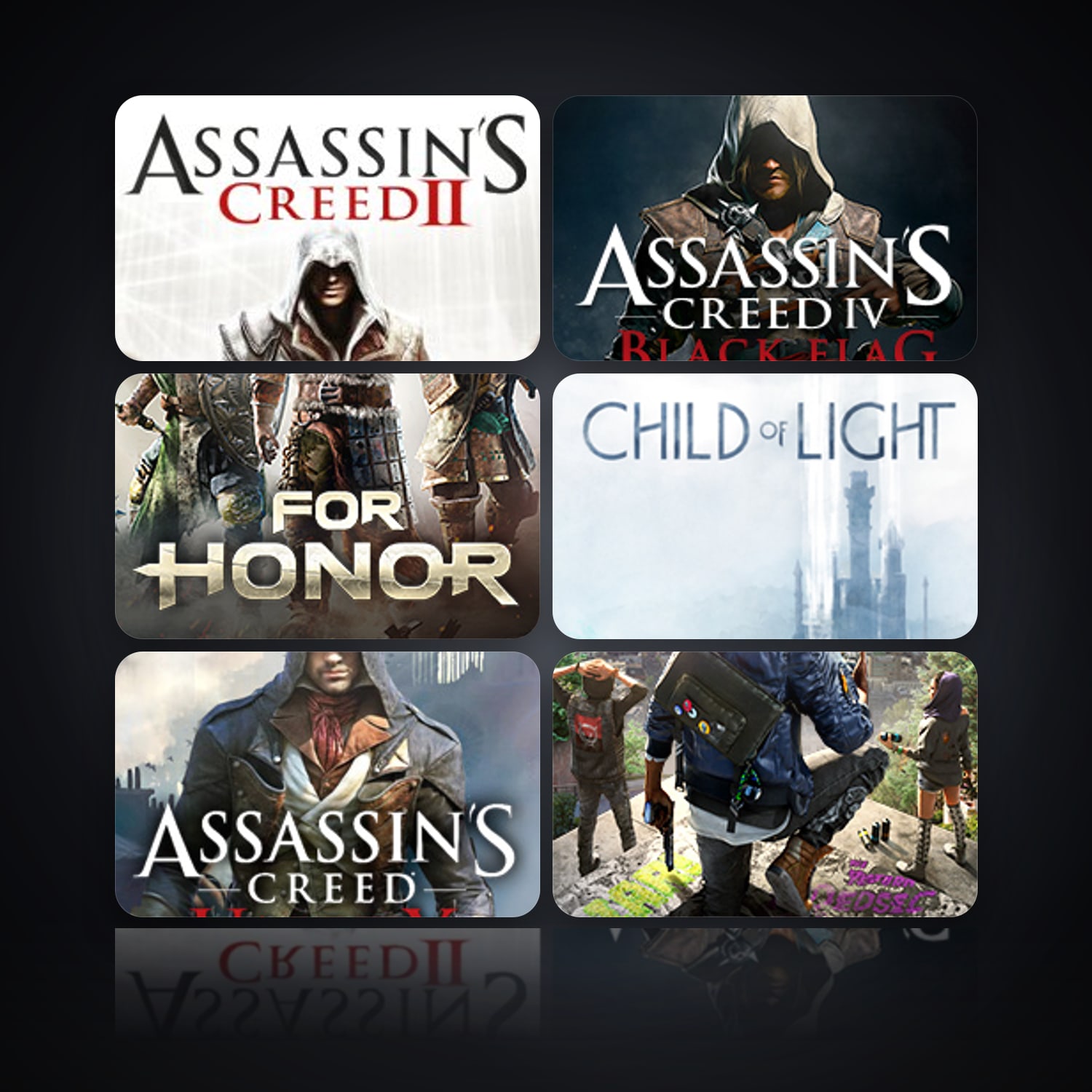 Assassin's Creed II & Assassin’s Creed IV Black Flag | 6 Games — HabibiAccounts