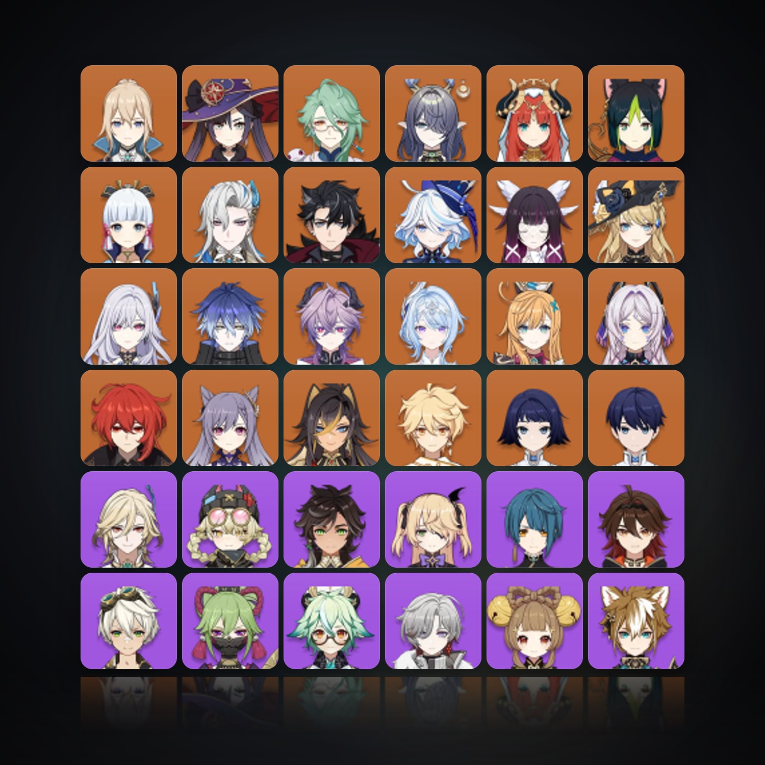 Genshin Impact | AR 59 | 73 Chars | 21× 5★ — HabibiAccounts