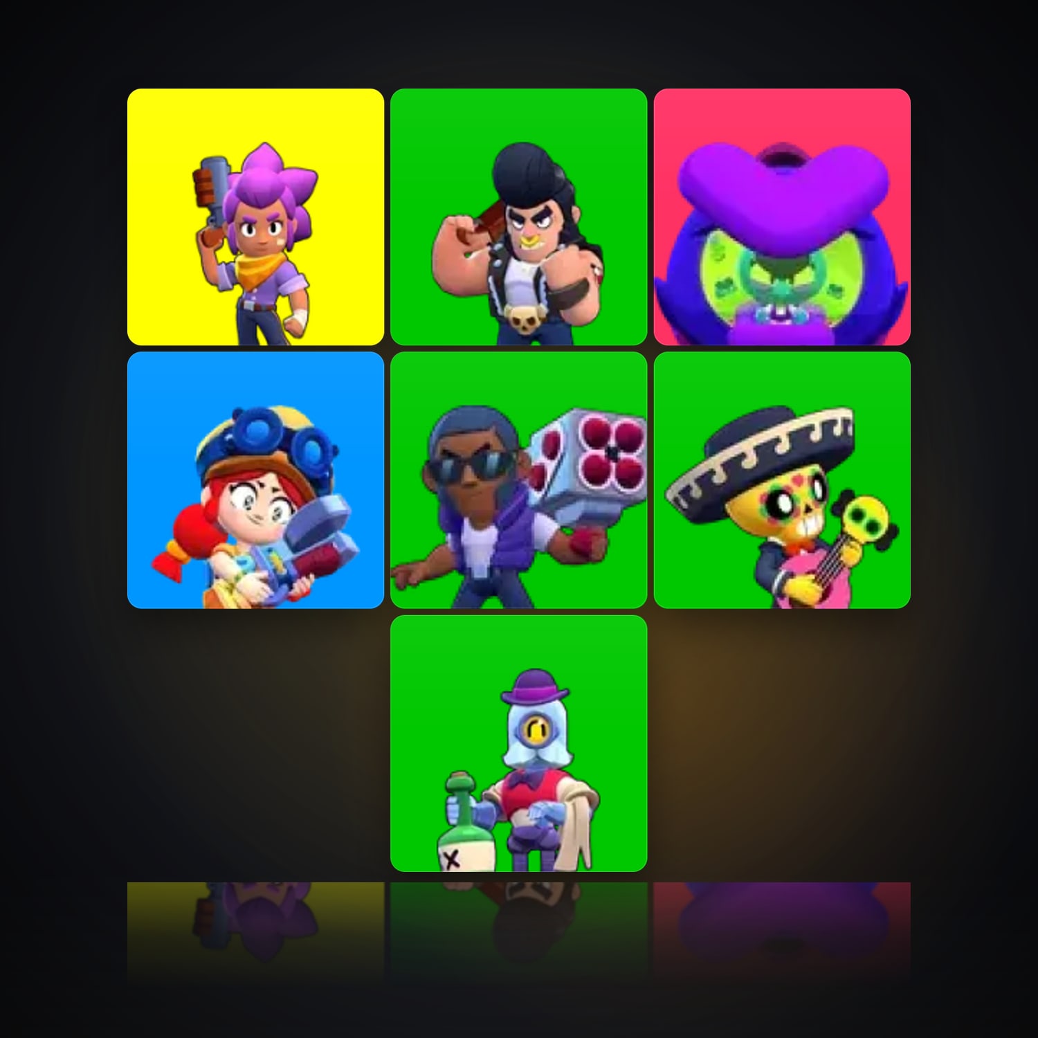 7 Brawlers | 384 Trophies — HabibiAccounts