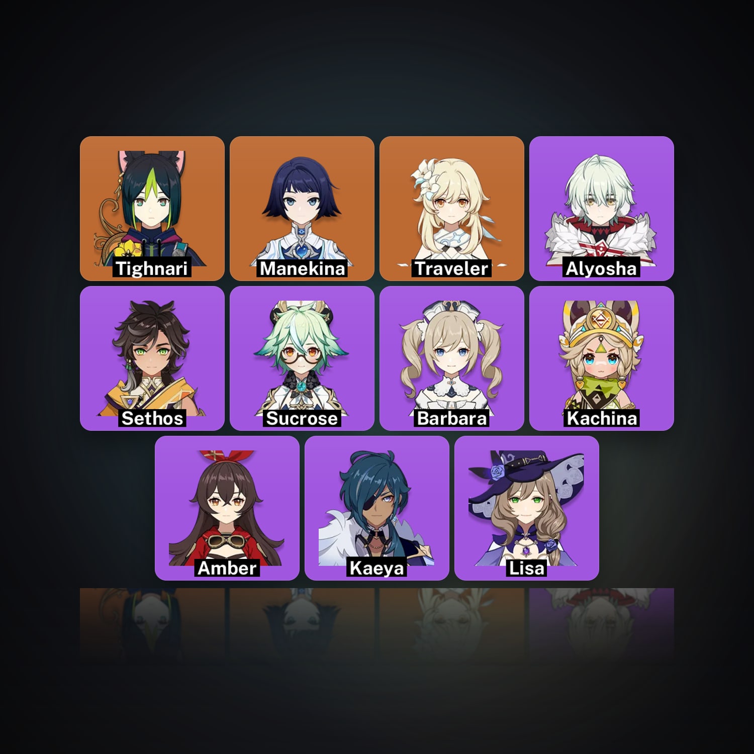 Genshin Impact | AR 23 | 11 Chars | 1× 5★ — HabibiAccounts
