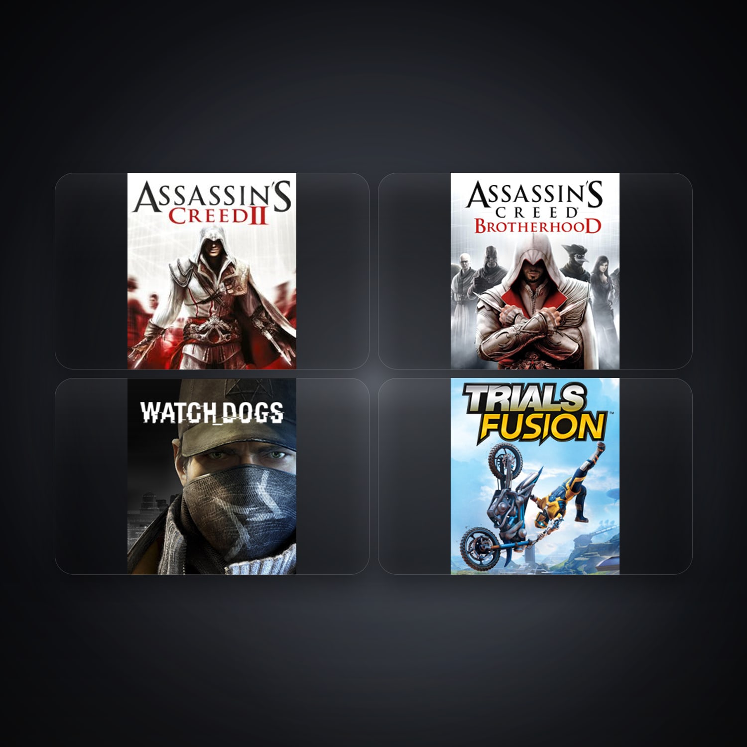 Assassin's Creed II & Assassin's Creed Brotherhood | 63 Games — HabibiAccounts