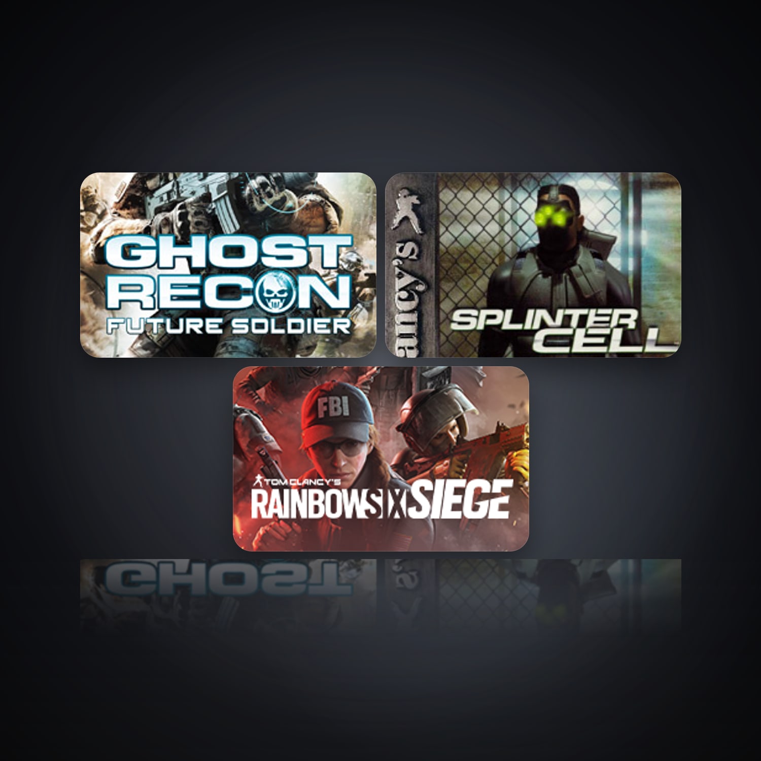 Tom Clancy's Ghost Recon Future Soldier & Tom Clancy's Splinter Cell | 3 Games — HabibiAccounts