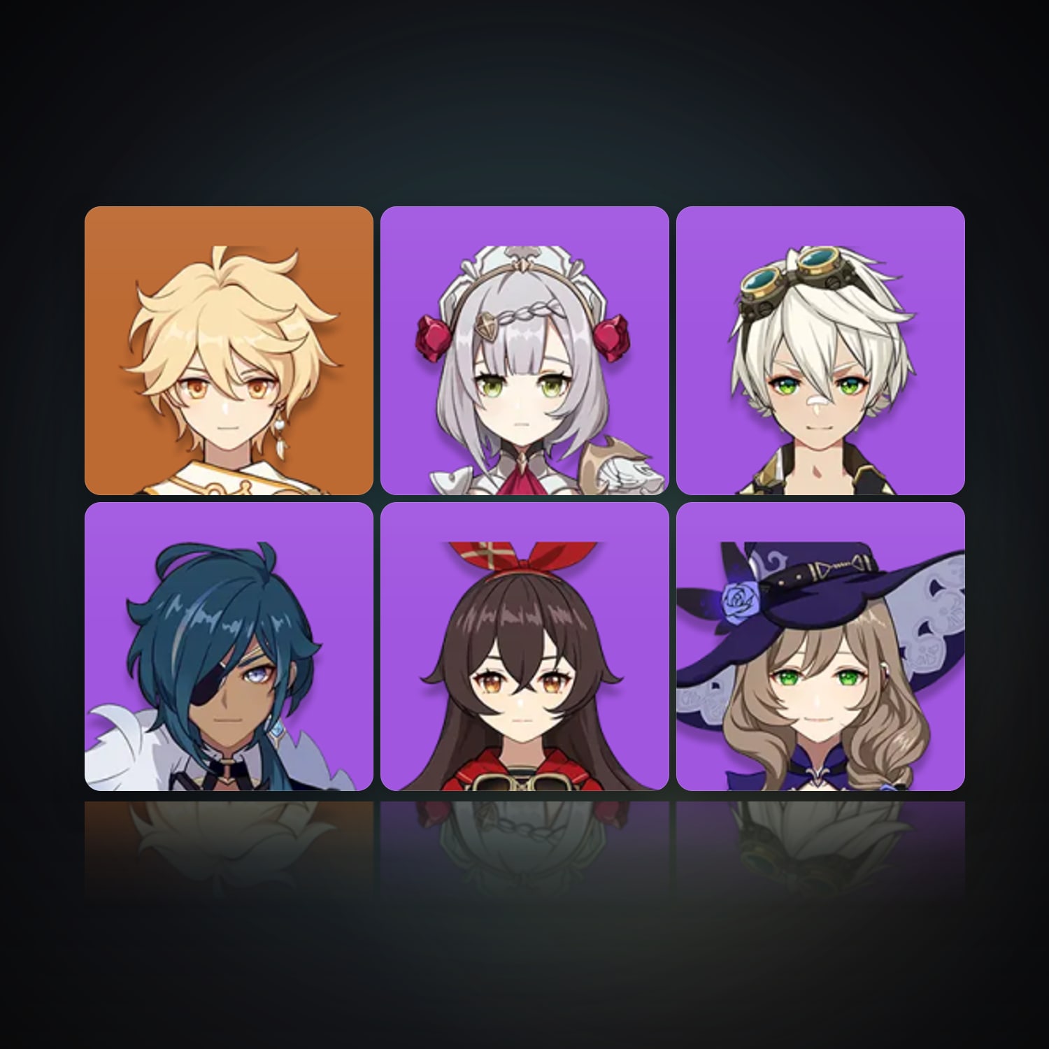Genshin Impact | AR 11 | 6 Chars — HabibiAccounts
