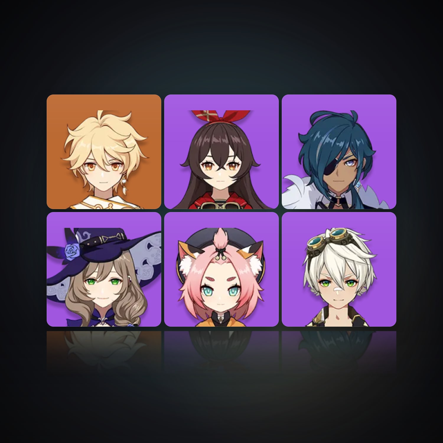 Genshin Impact | AR 17 | 6 Chars — HabibiAccounts