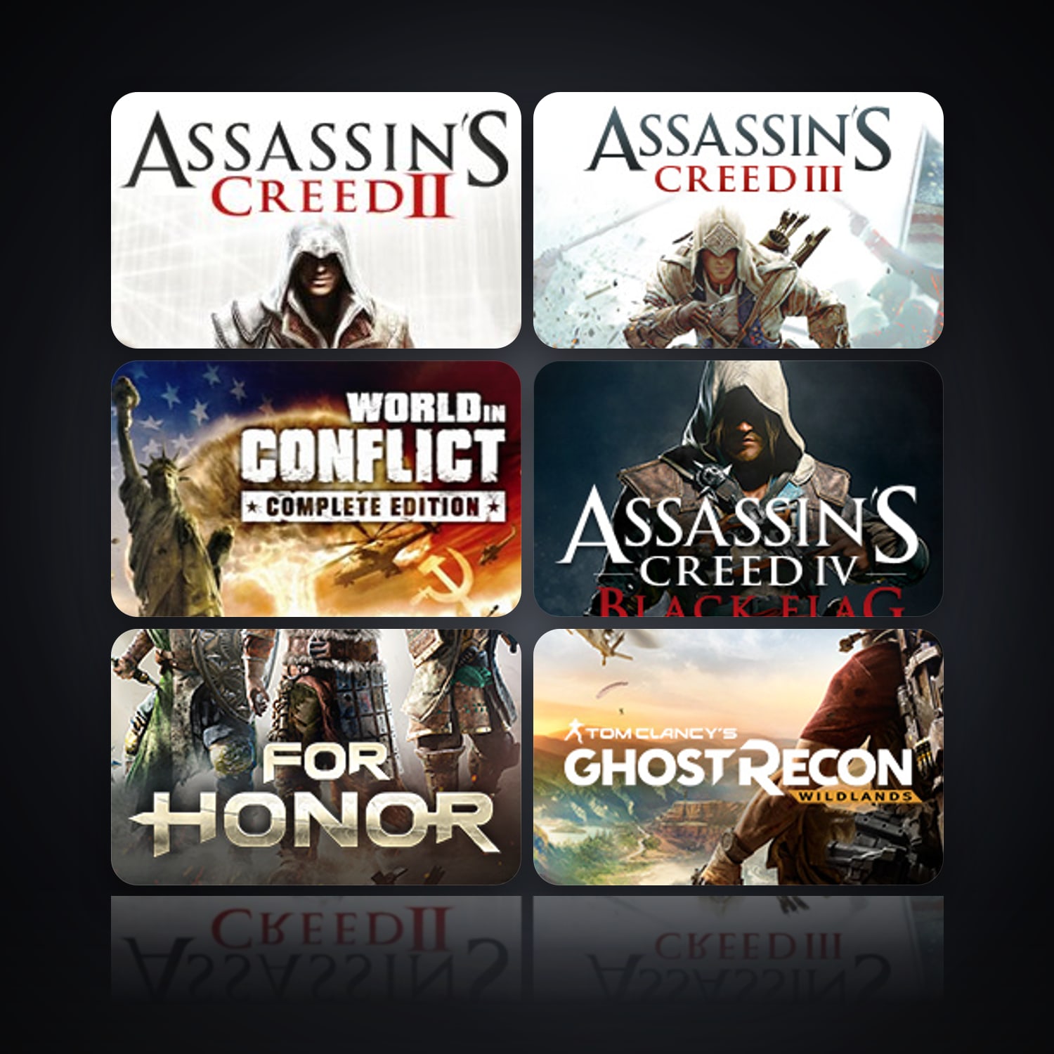 Assassin's Creed II & Assassin's Creed III | 12 Games — HabibiAccounts