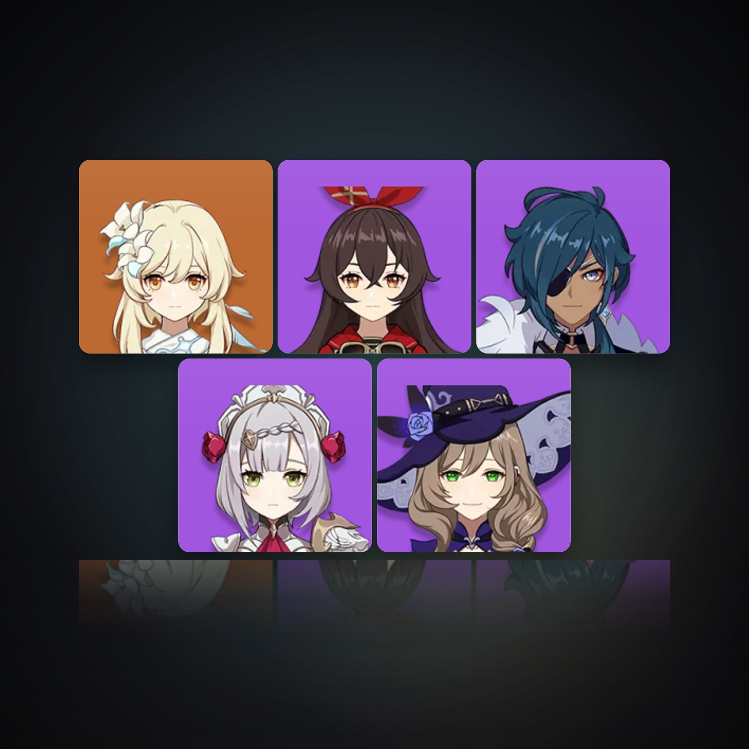 Genshin Impact | AR 11 | 5 Chars — HabibiAccounts