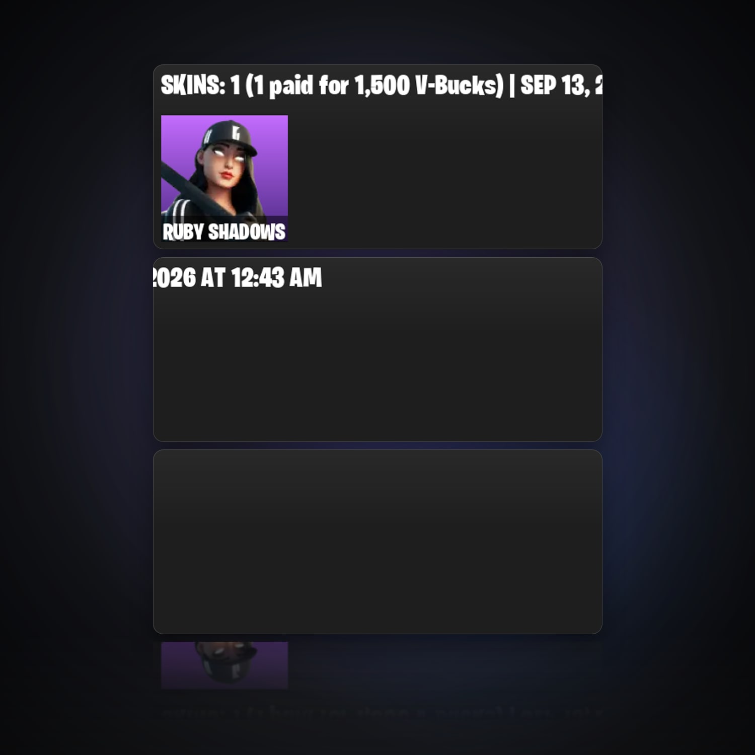 Fortnite | 1 Skins | Level 326 | 28 Wins — HabibiAccounts