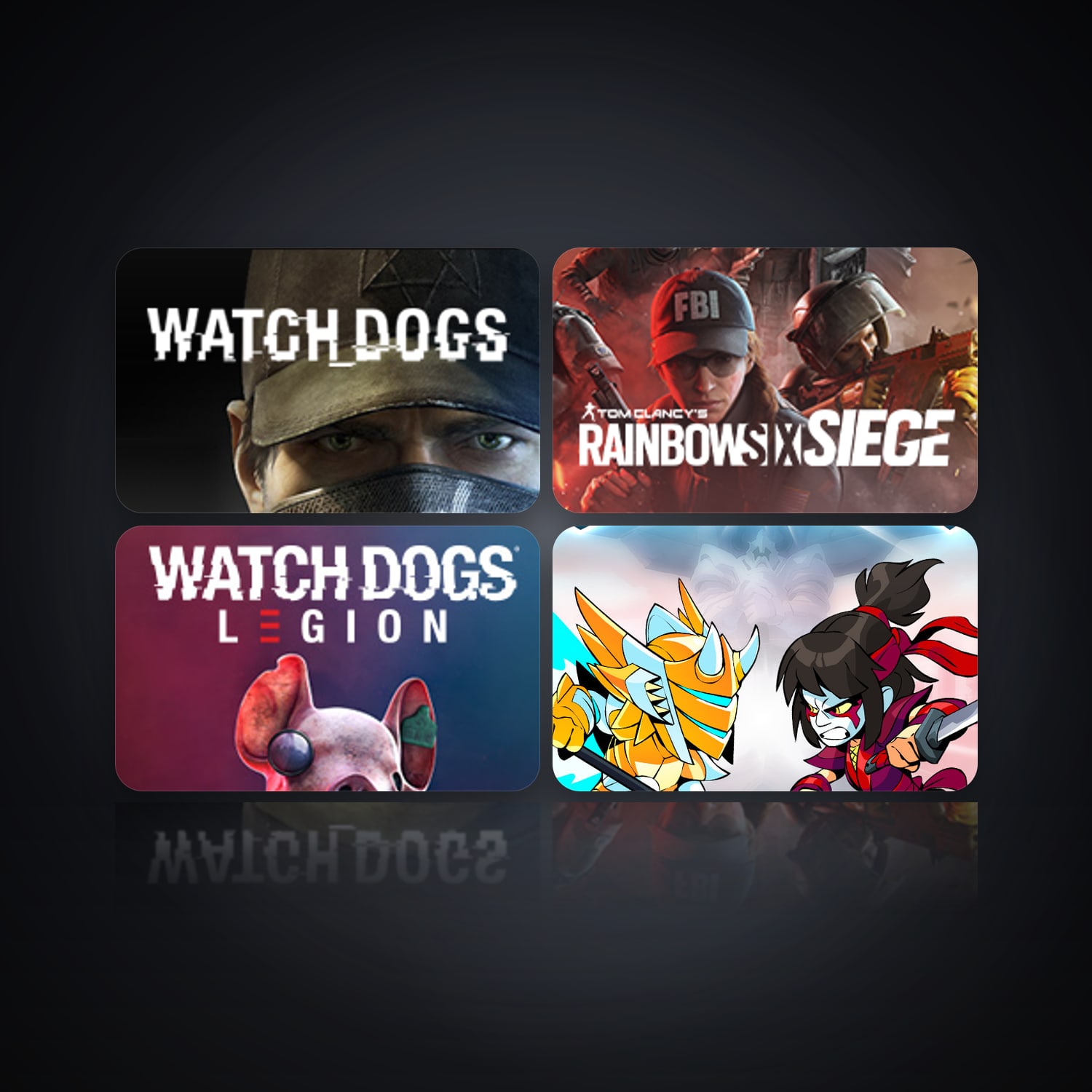 Watch_Dogs & Tom Clancy's Rainbow Six Siege | 4 Games — HabibiAccounts
