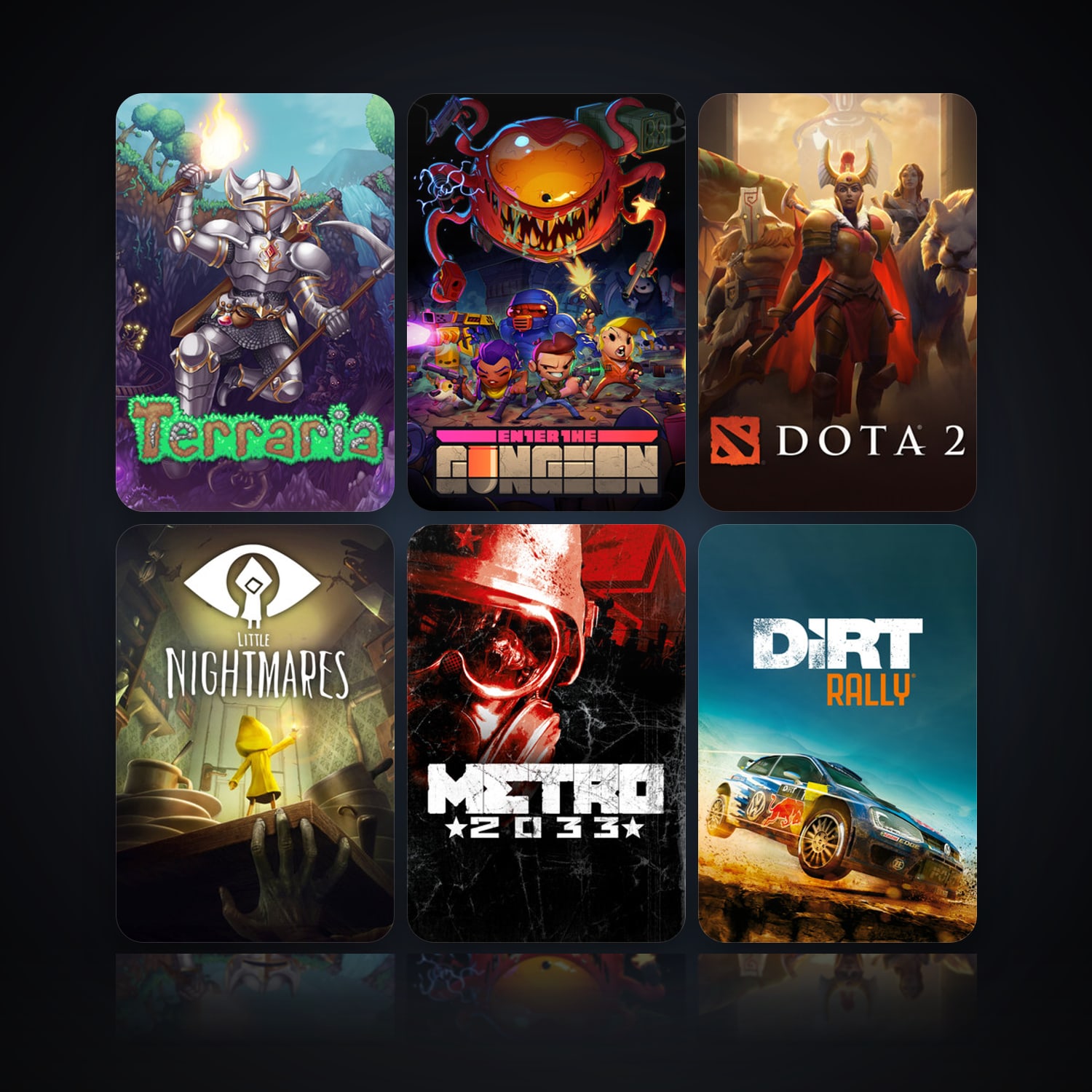 Terraria & Enter the Gungeon | 15 Games | Clean — HabibiAccounts