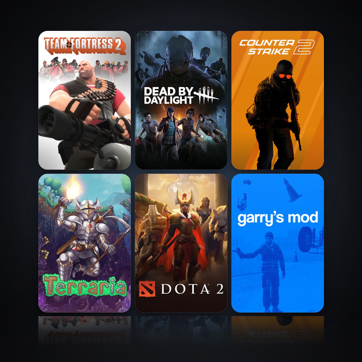 Team Fortress 2 & Dead by Daylight | 39 Games | Clean — HabibiAccounts