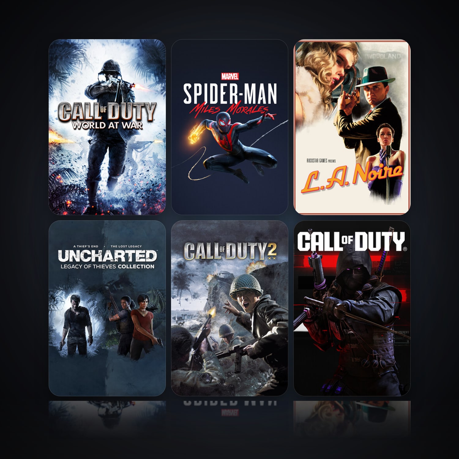 Call of Duty: World at War & Marvel’s Spider-Man: Miles Morales | Level 10 | 40 Games | Has VAC — HabibiAccounts