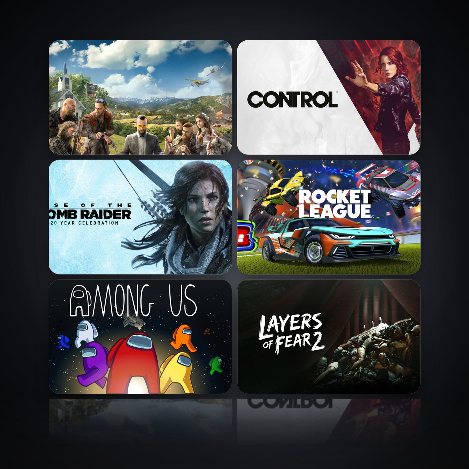 Far Cry 5 & Control | 68 Games — HabibiAccounts