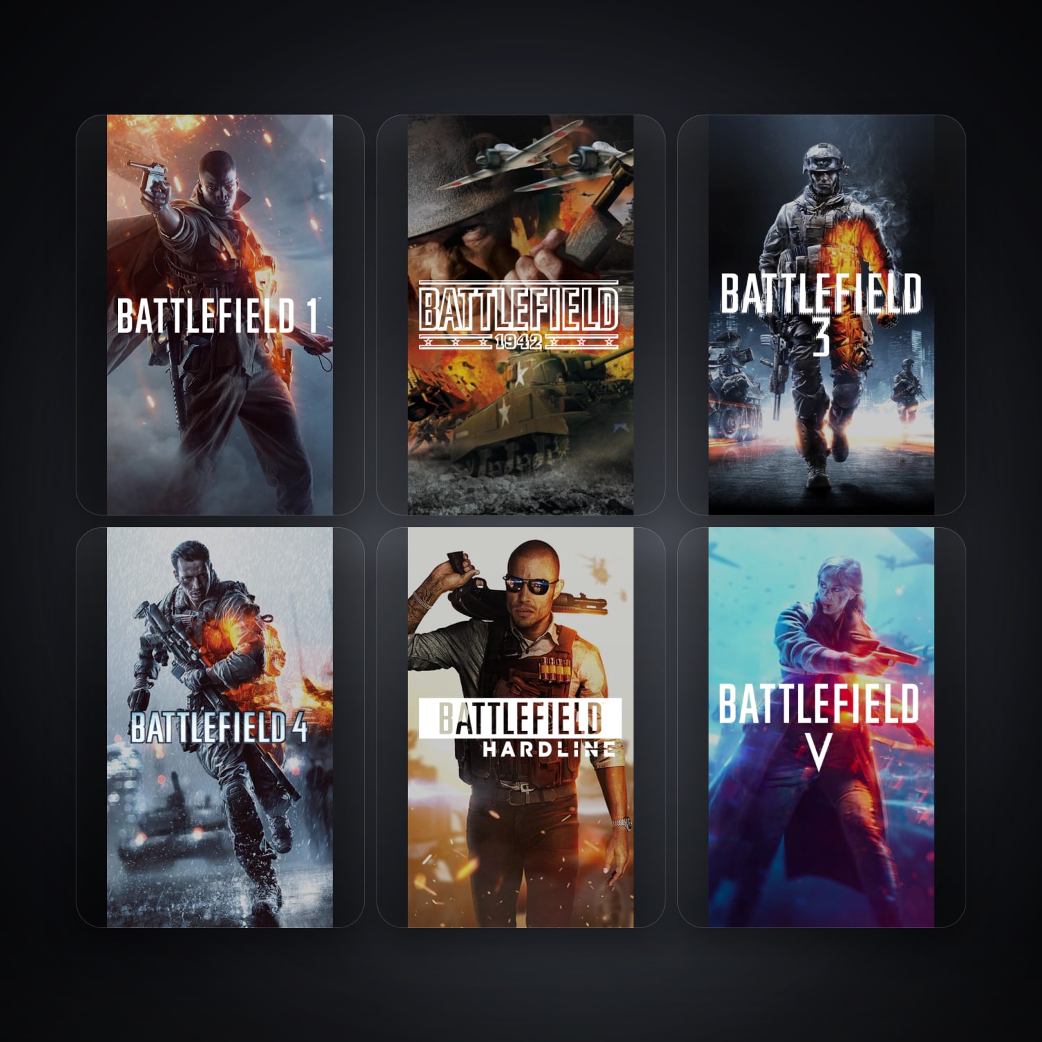Battlefield 1 & Battlefield 1942 | 40 Games — HabibiAccounts