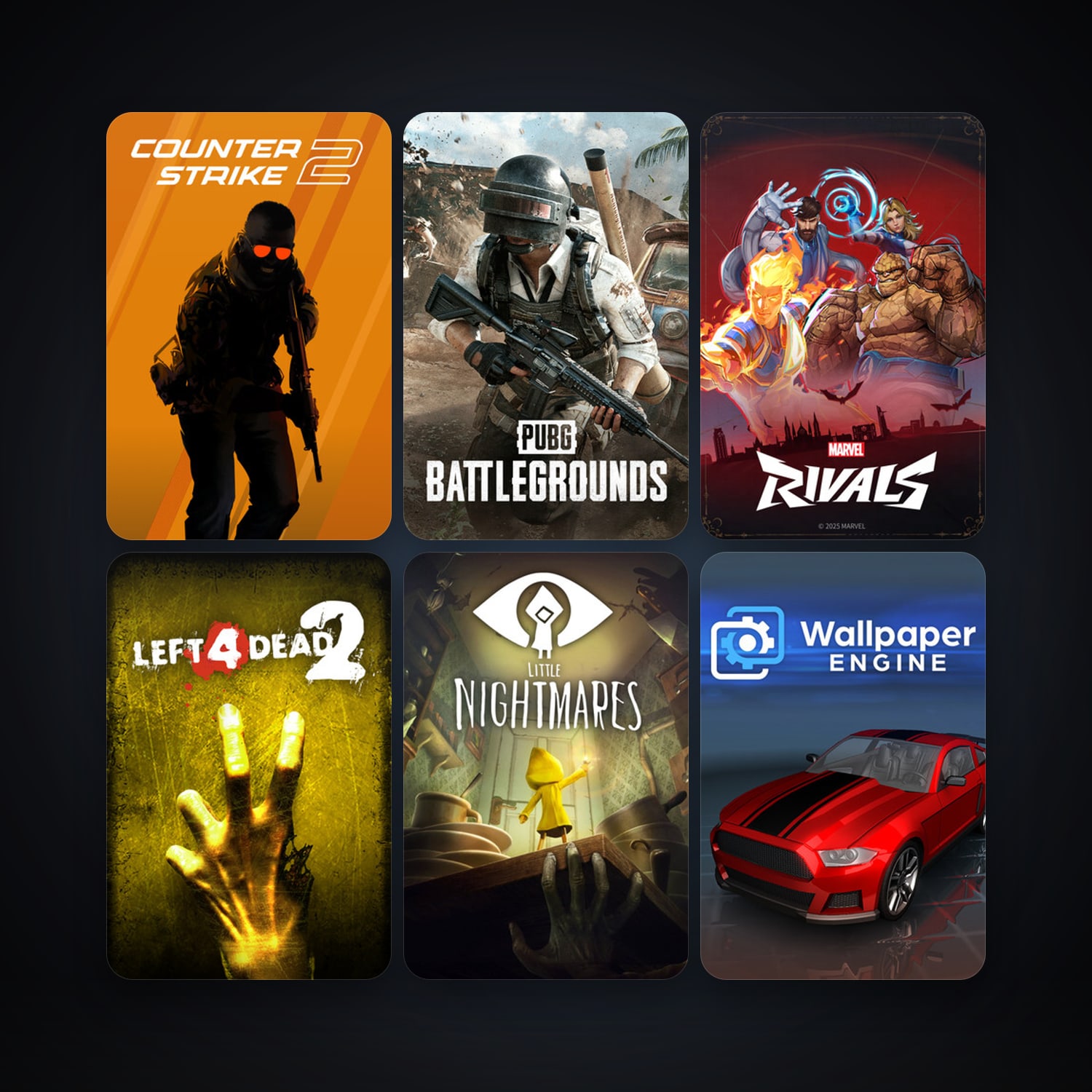 Left 4 Dead 2 + CS2 Prime, 13 games, clean — HabibiAccounts