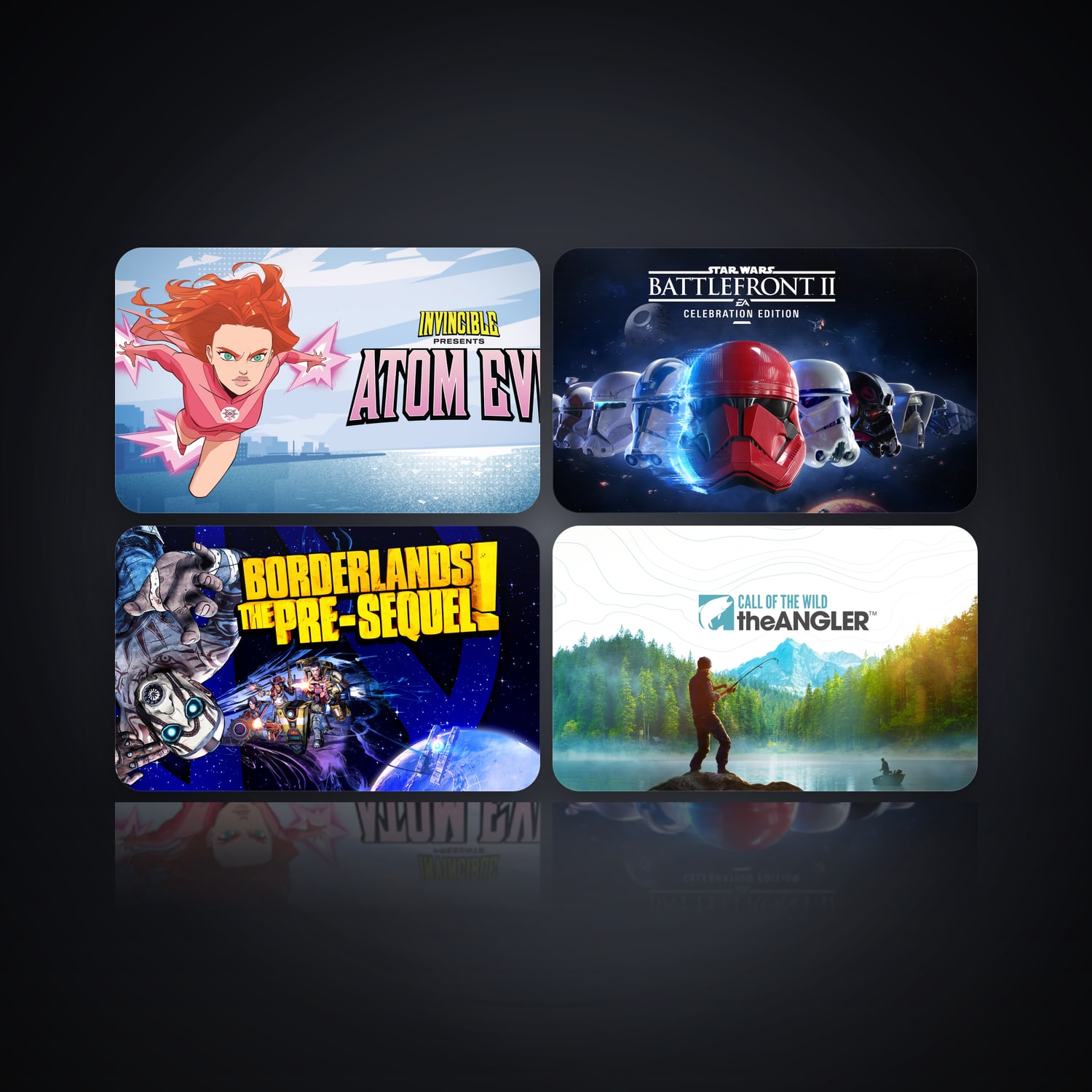 Invincible Presents: Atom Eve & STAR WARS Battlefront II: Celebration Edition | 5 Games — HabibiAccounts