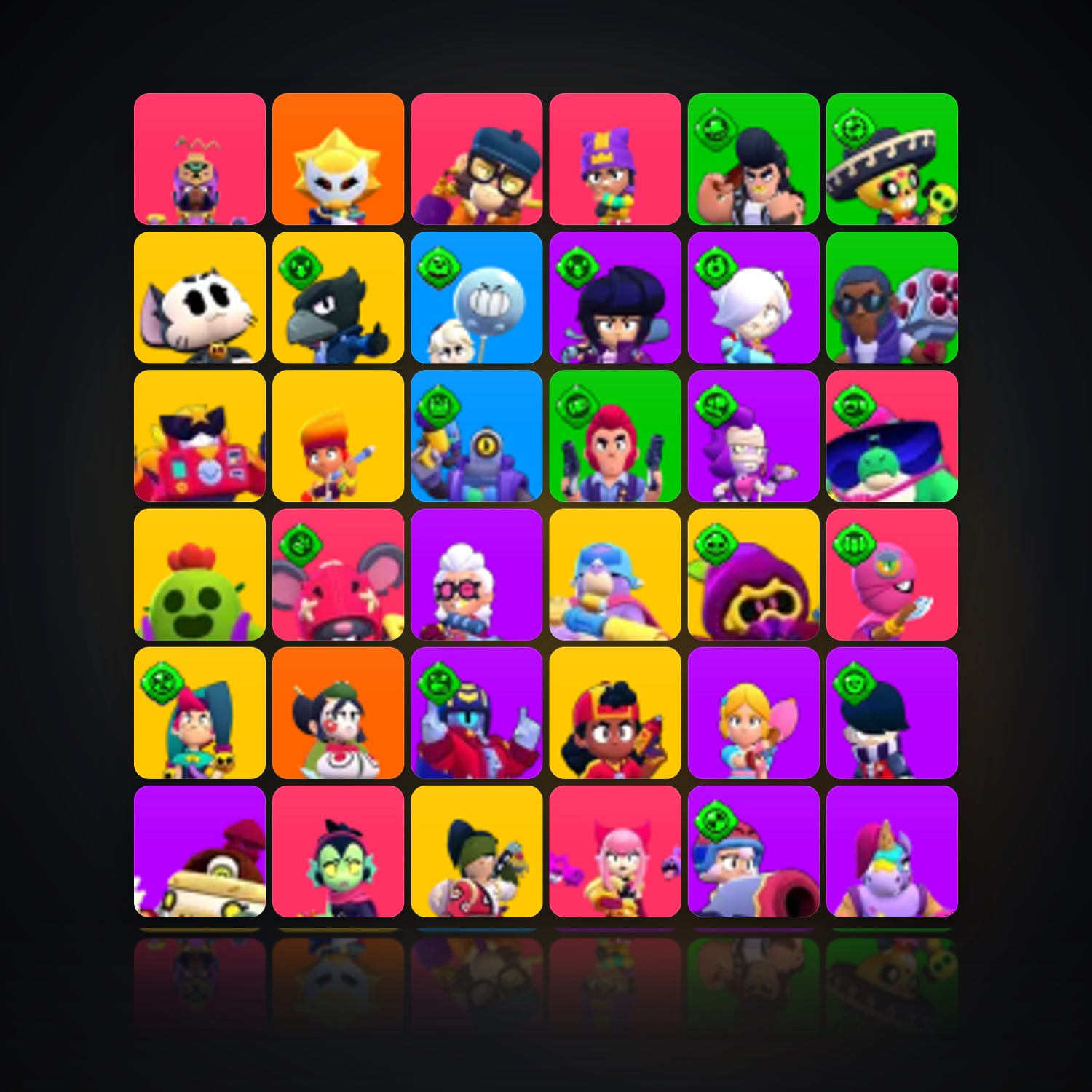 105 Brawlers | 93.5K Trophies — HabibiAccounts