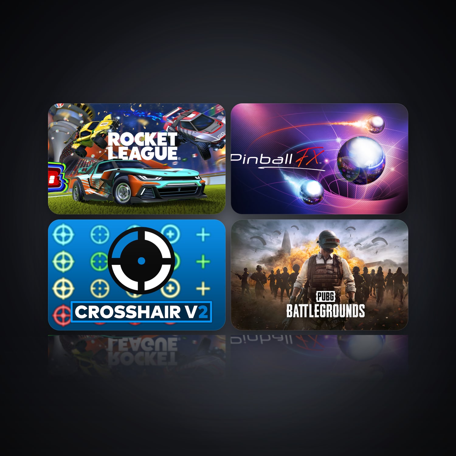 Rocket League & Pinball FX | 4 Games — HabibiAccounts