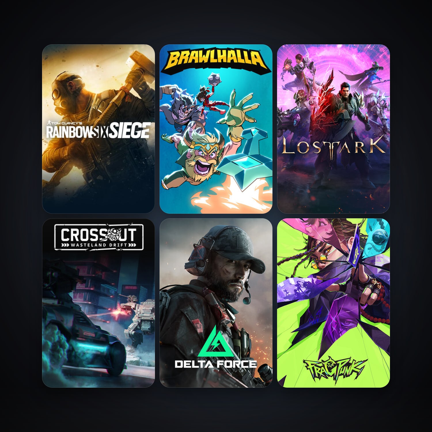 Tom Clancy's Rainbow Six Siege & Brawlhalla | Clean — HabibiAccounts