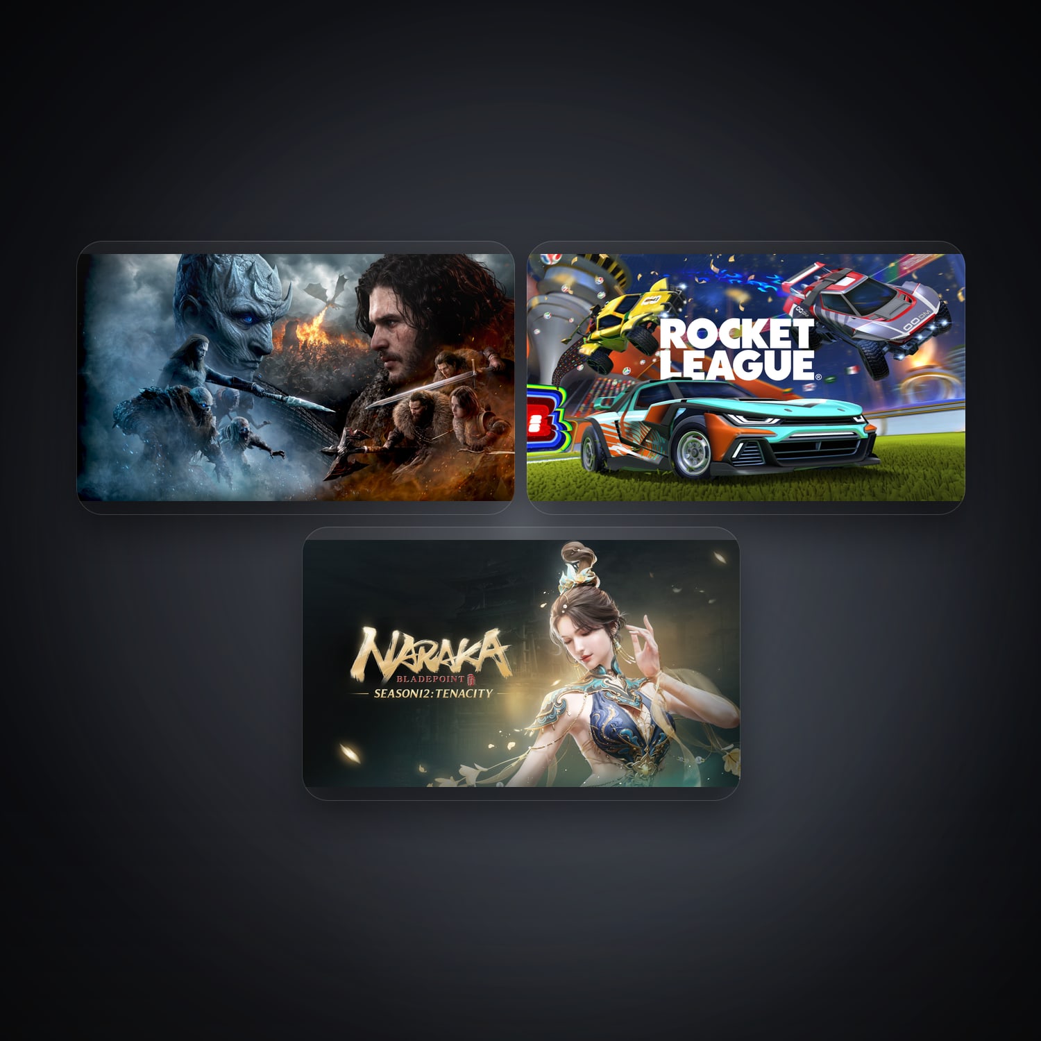 Epic Game of Thrones Kingsroad + Rocket League — NP — 3 games — HabibiAccounts
