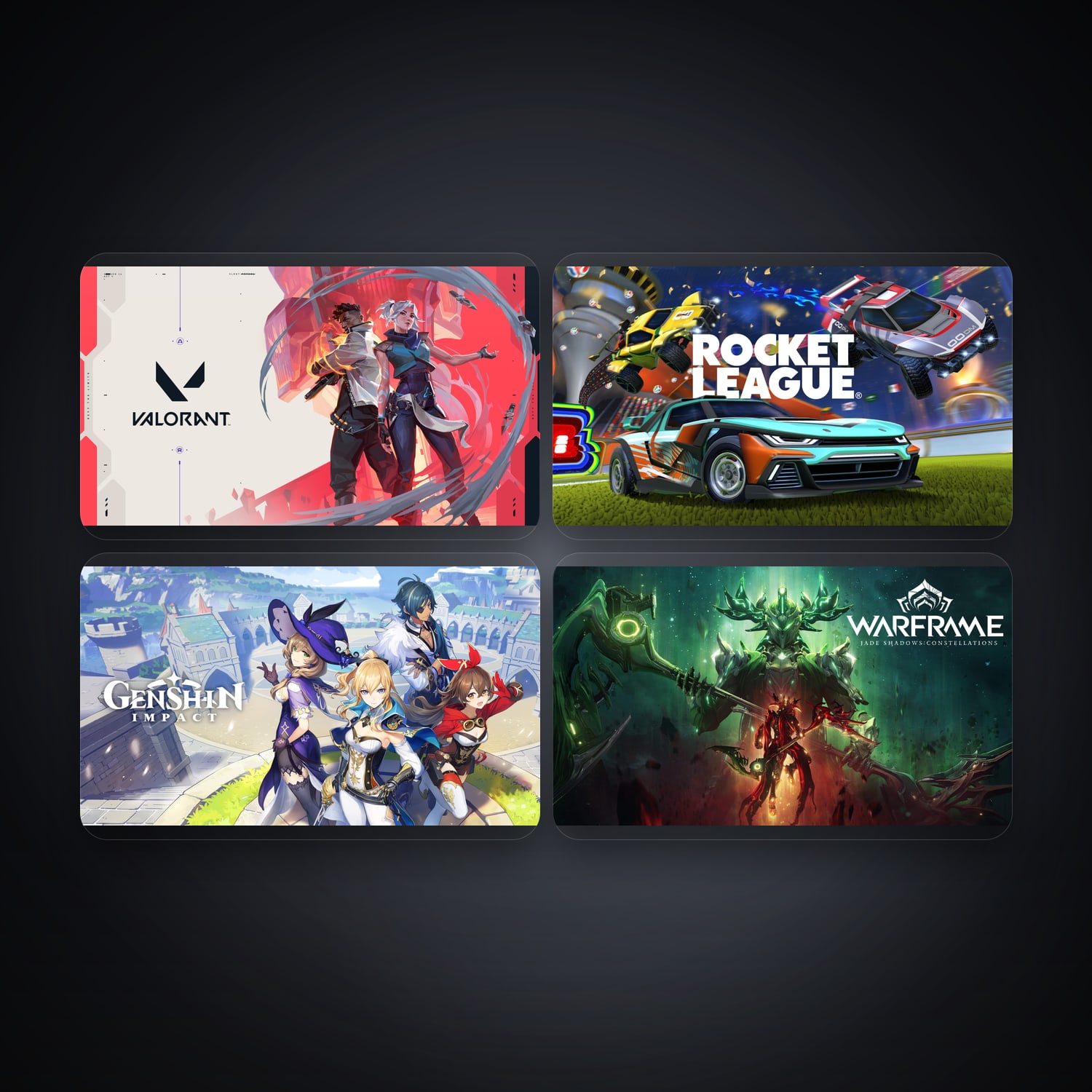 VALORANT & Rocket League | 4 Games — HabibiAccounts