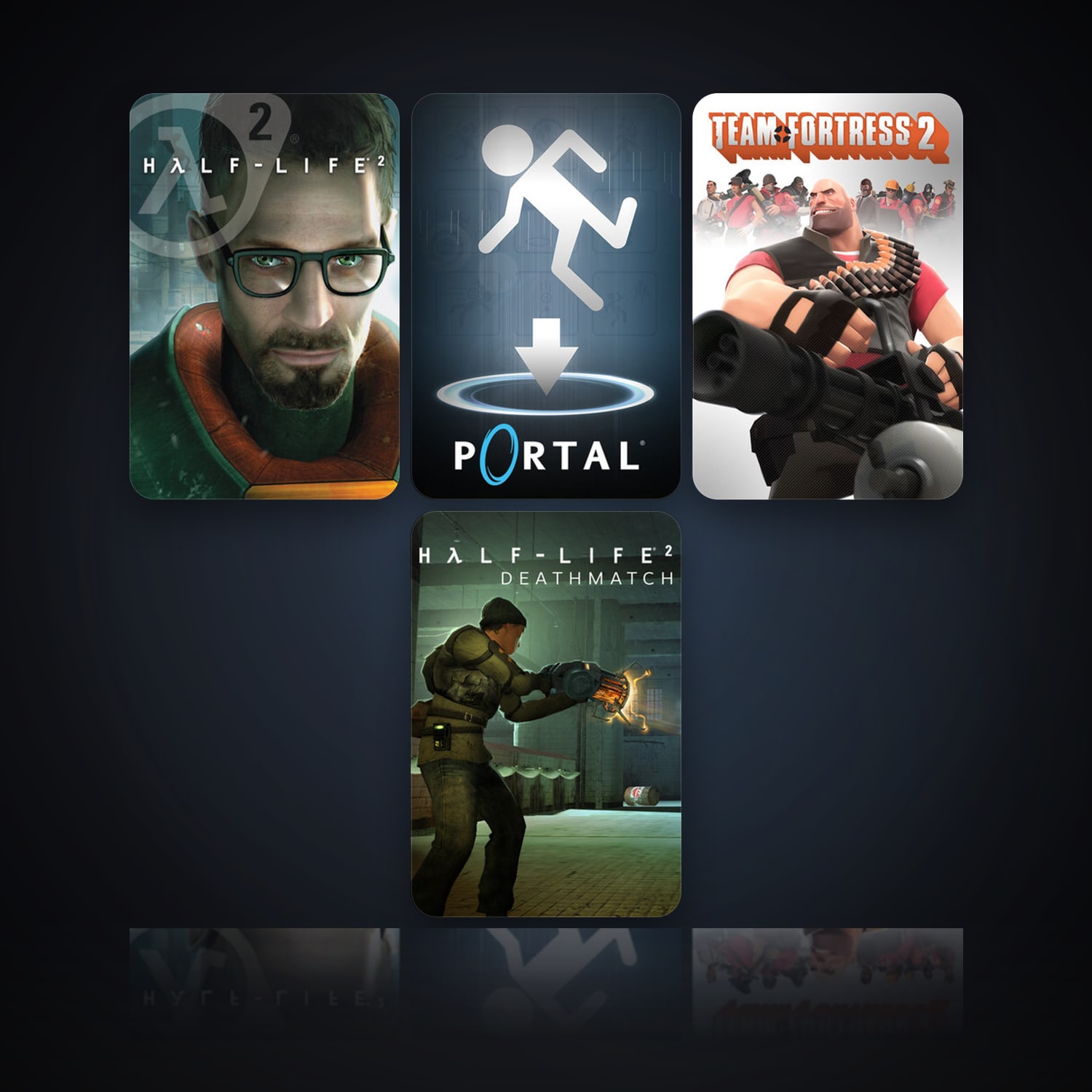 Half-Life 2 + Half-Life 2: Deathmatch, 8 games, clean — HabibiAccounts