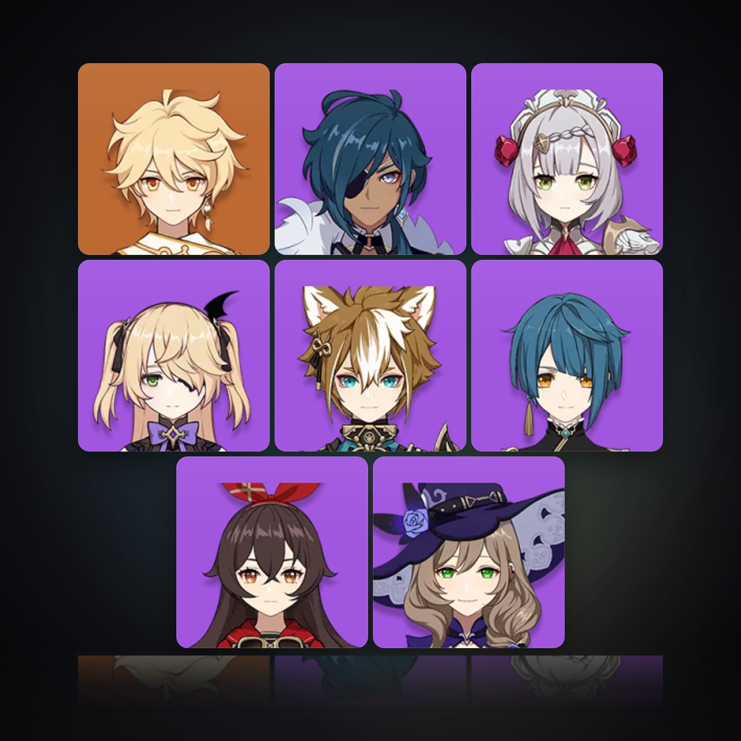 Genshin Impact | AR 16 | 8 Chars — HabibiAccounts