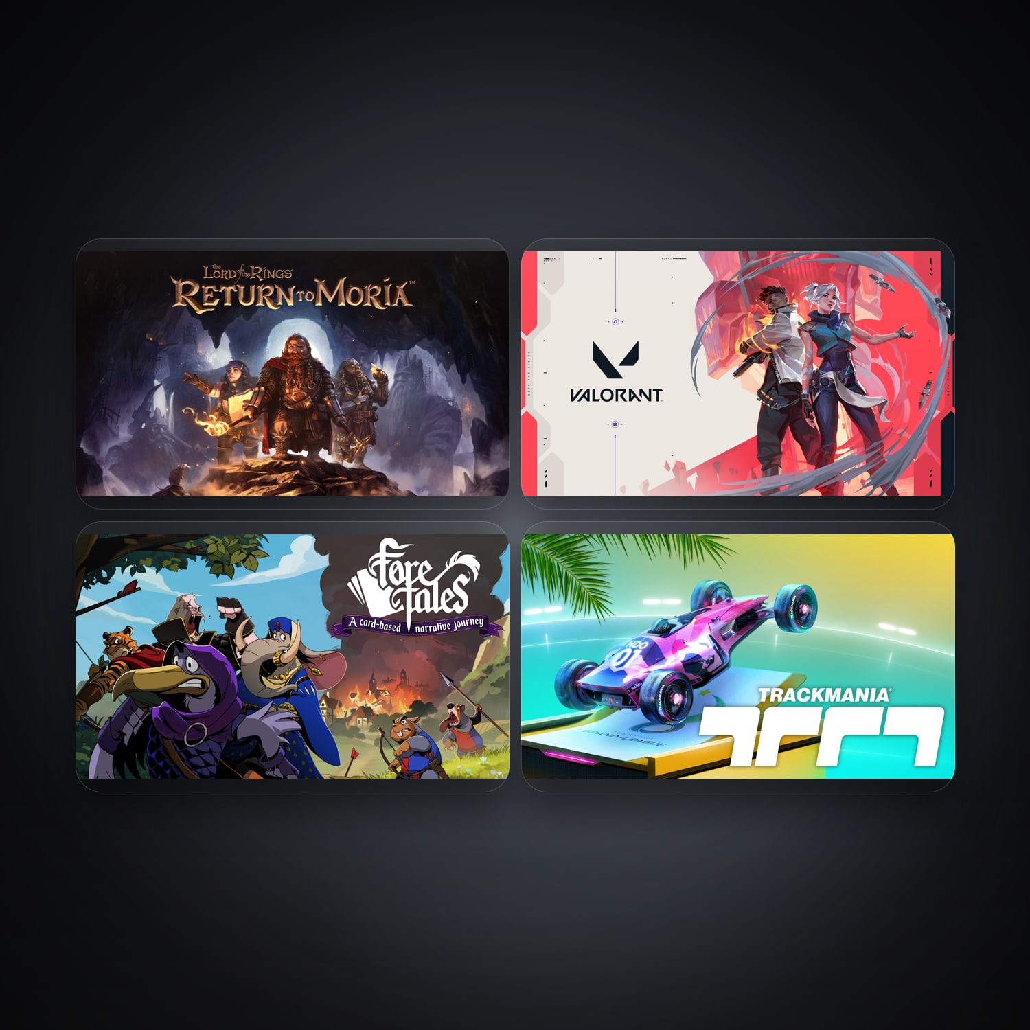 Epic The Lord of The Rings Return to Moria + VALORANT — CO — 4 games — HabibiAccounts