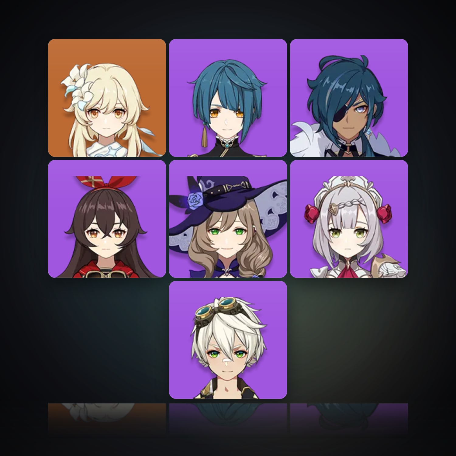 Genshin Impact | AR 16 | 7 Chars — HabibiAccounts