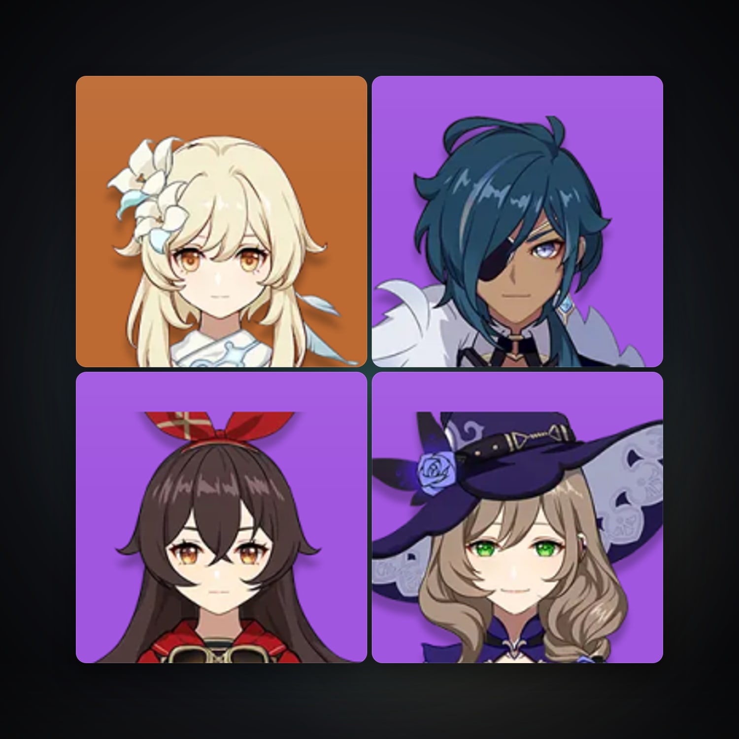 Genshin Impact | AR 16 | 4 Chars — HabibiAccounts