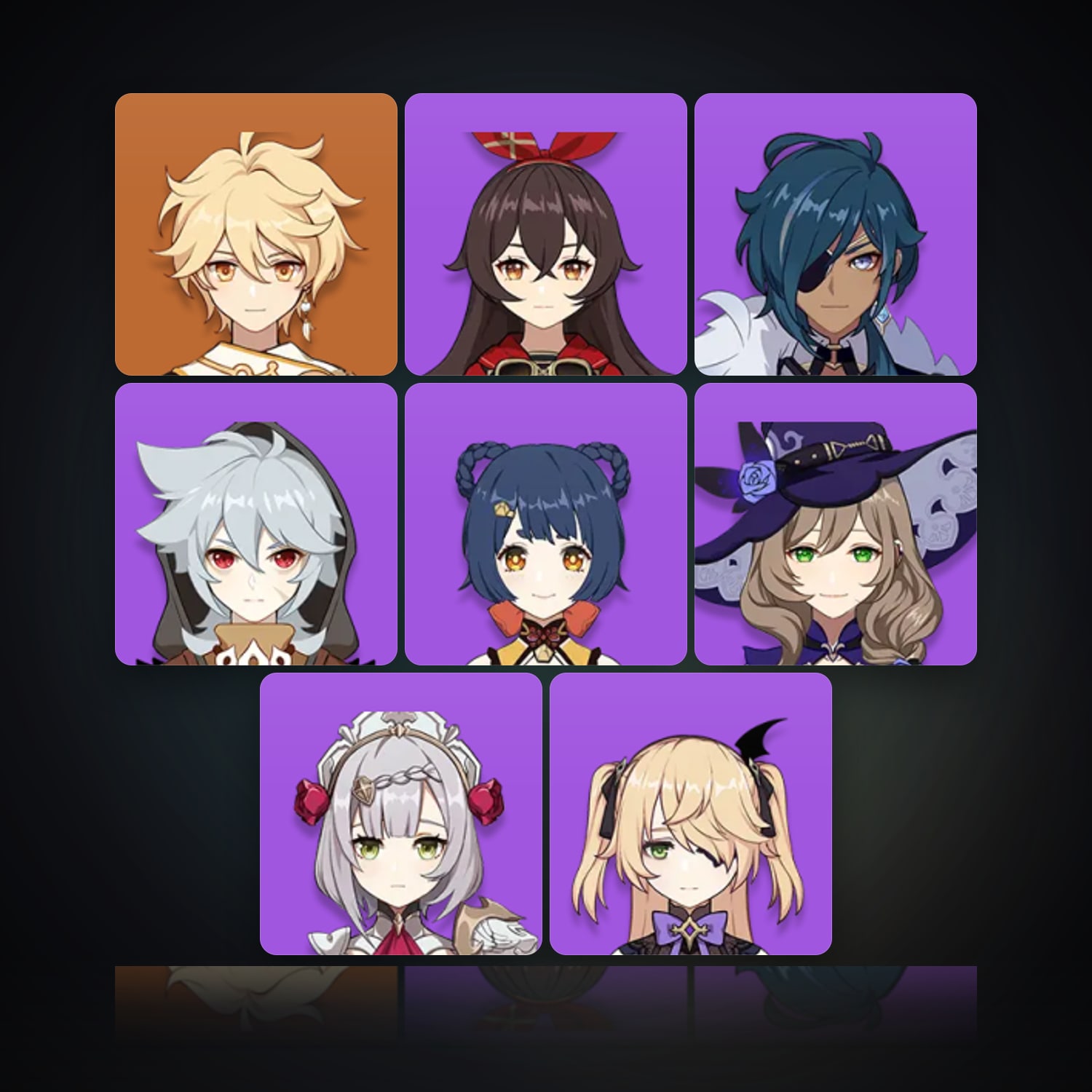 Genshin Impact | AR 16 | 8 Chars — HabibiAccounts