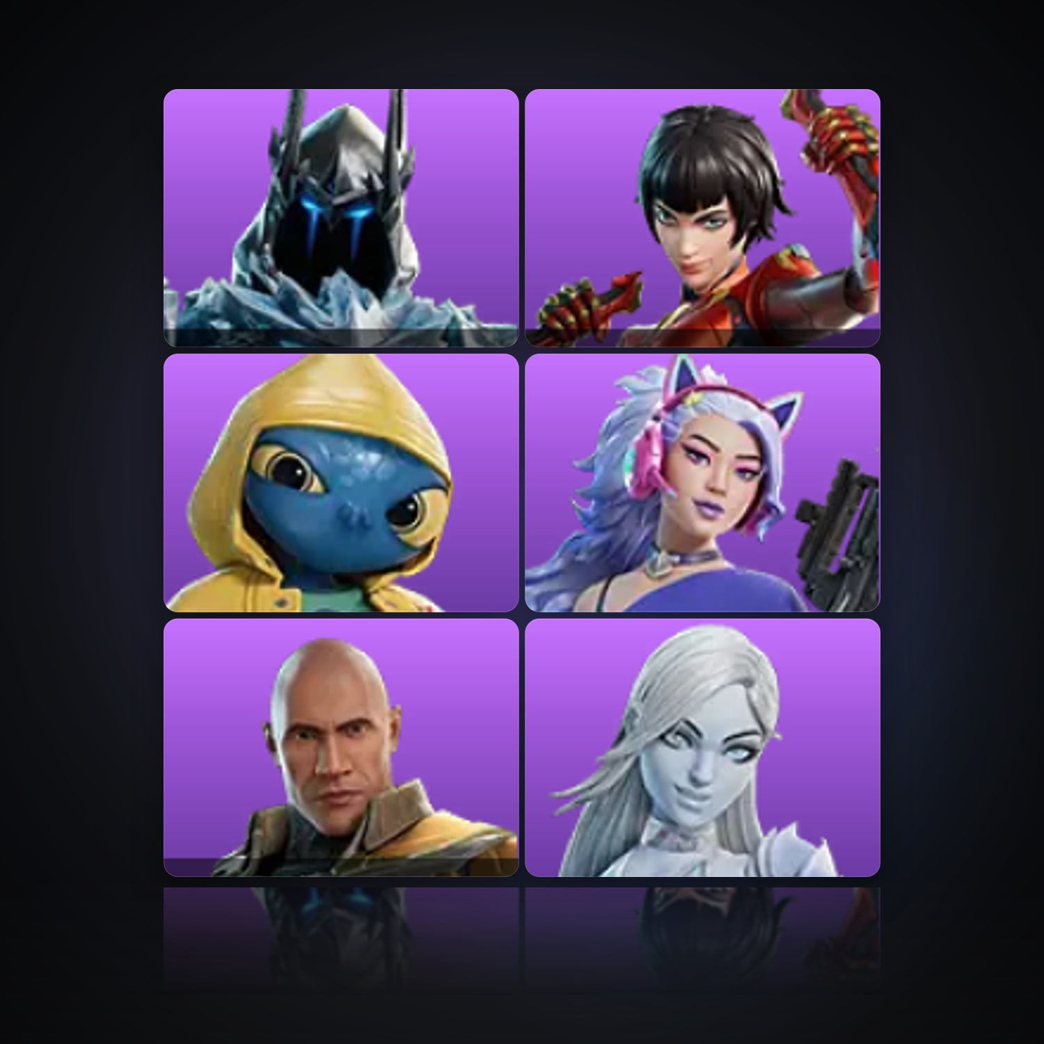 Fortnite | 6 Skins | 600 V-Bucks | Level 70 | 3 Wins — HabibiAccounts