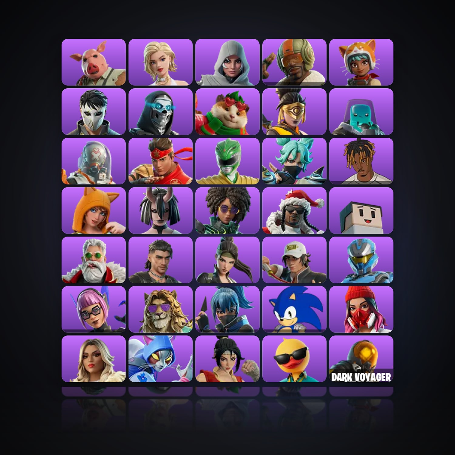 Fortnite | 67 Skins | 700 V-Bucks | Level 1969 | 98 Wins — HabibiAccounts