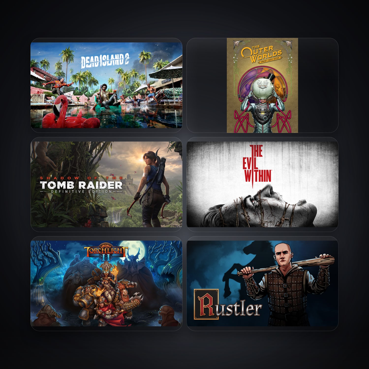 هالحساب إبك فيه Dead Island 2 وThe Outer Worlds: Spacer's Choice Edition، PL، 271 ألعاب — HabibiAccounts