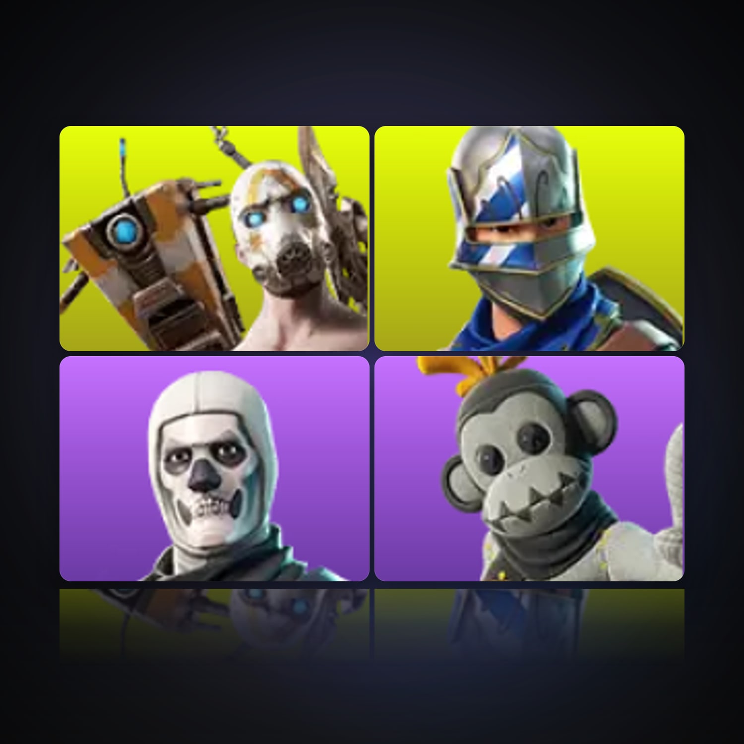 Fortnite | 4 Skins | 1K V-Bucks | Level 322 | 7 Wins — HabibiAccounts