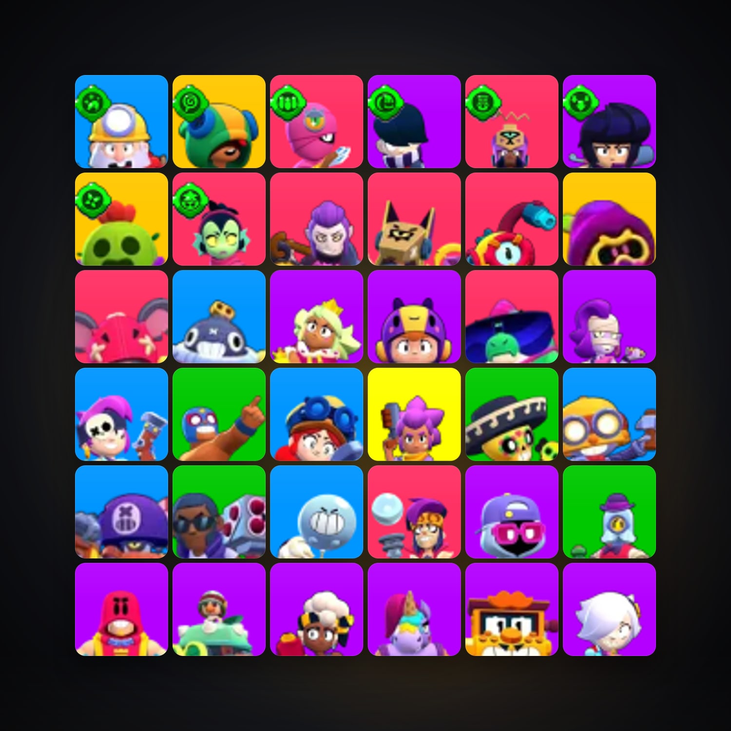 69 Brawlers | 12K Trophies — HabibiAccounts