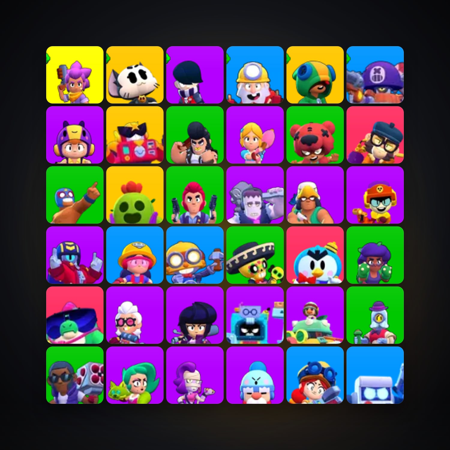 56 Brawlers | 15.5K Trophies — HabibiAccounts