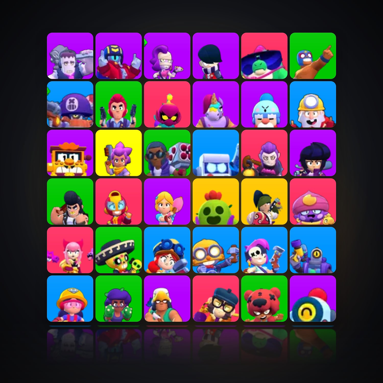 52 Brawlers | 16.3K Trophies — HabibiAccounts