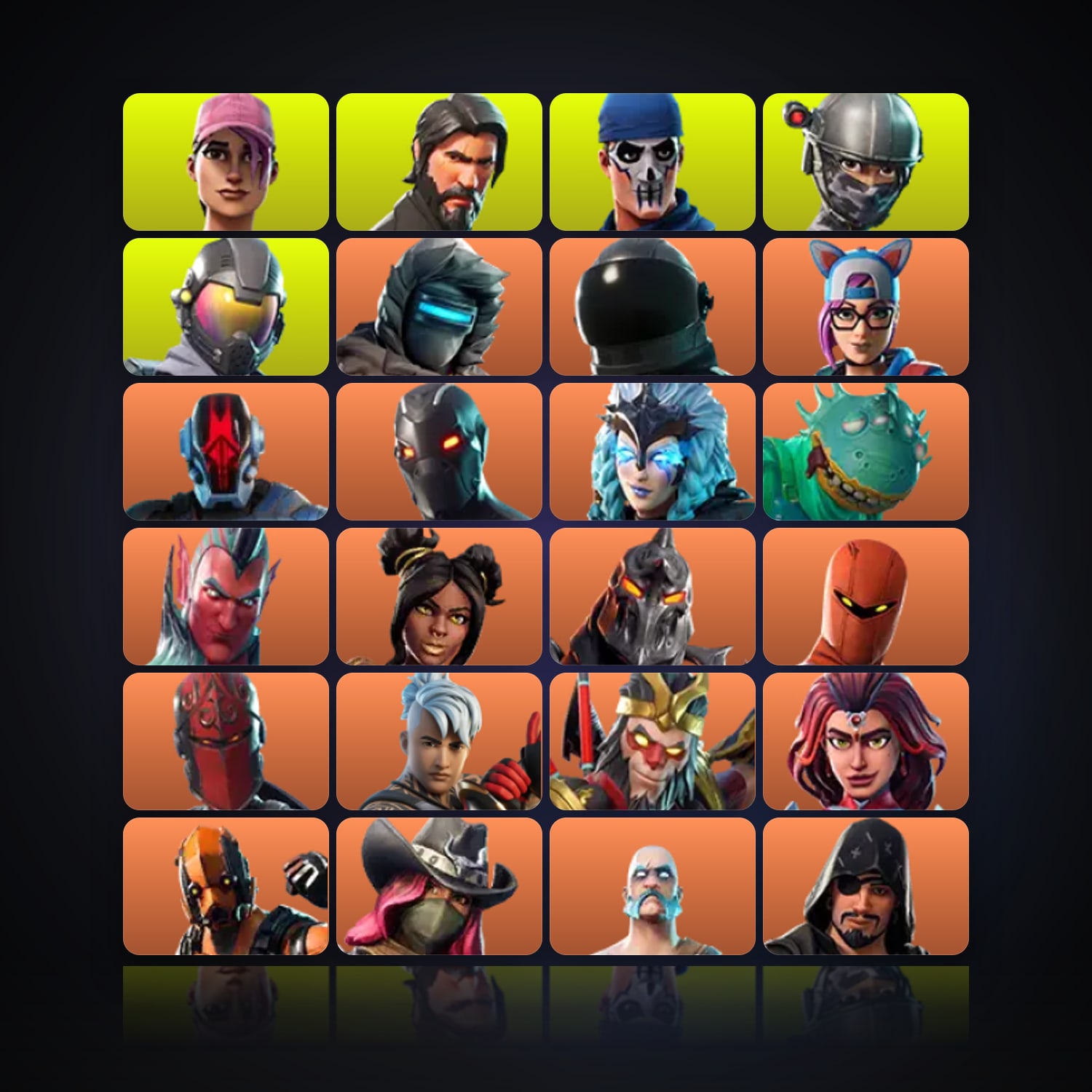 Fortnite | 89 Skins | 1.4K V-Bucks | Level 1852 | 304 Wins — HabibiAccounts
