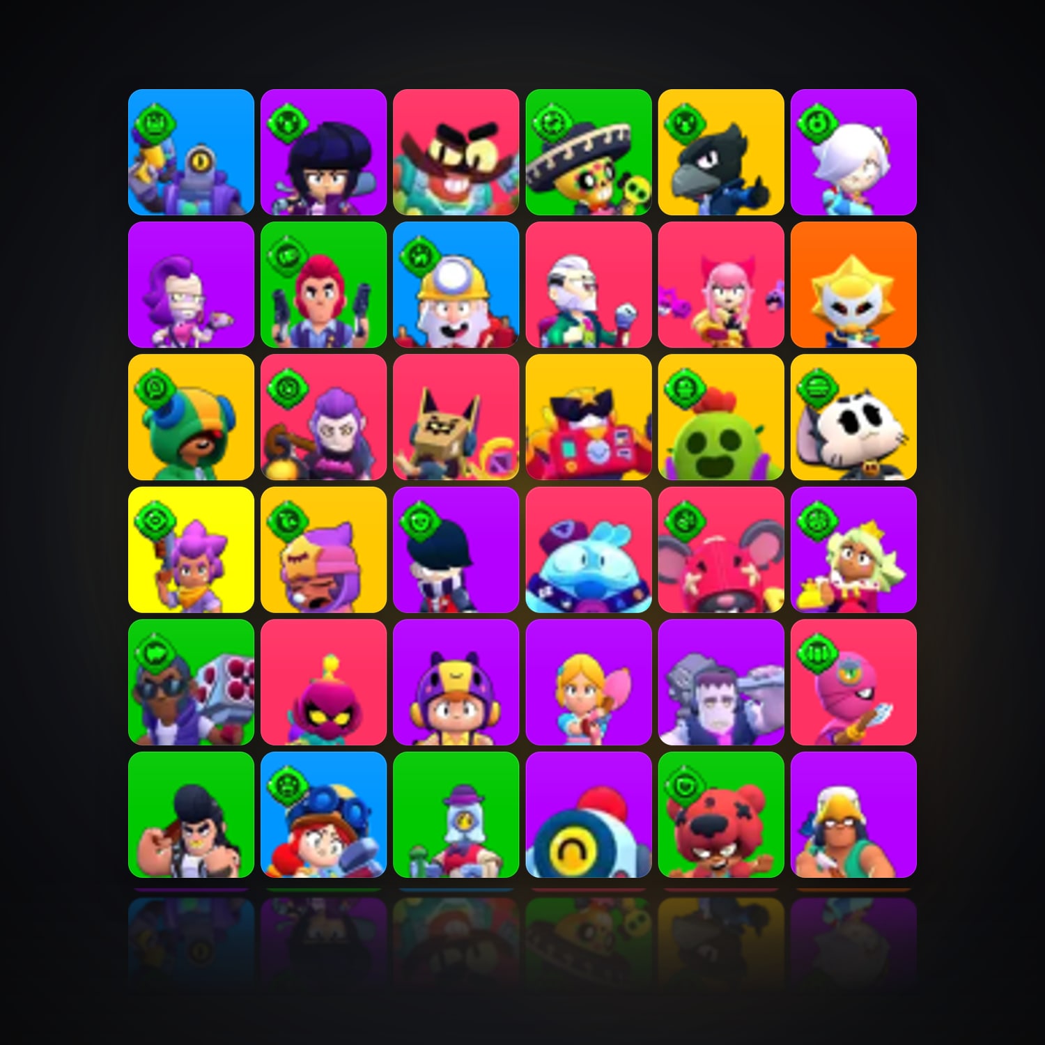 105 Brawlers | 50.3K Trophies — HabibiAccounts