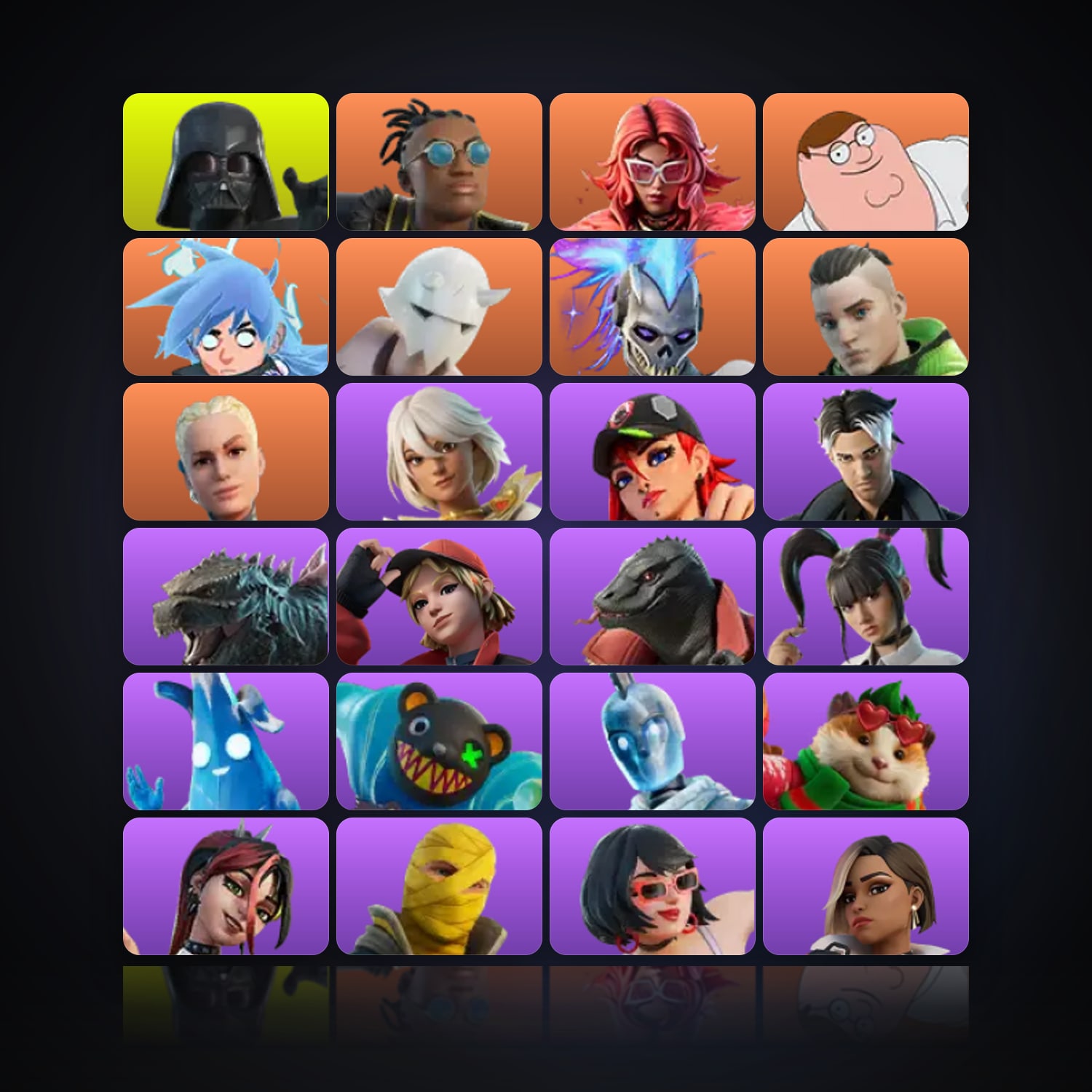 Fortnite | 68 Skins | 500 V-Bucks | Level 1726 | 193 Wins — HabibiAccounts