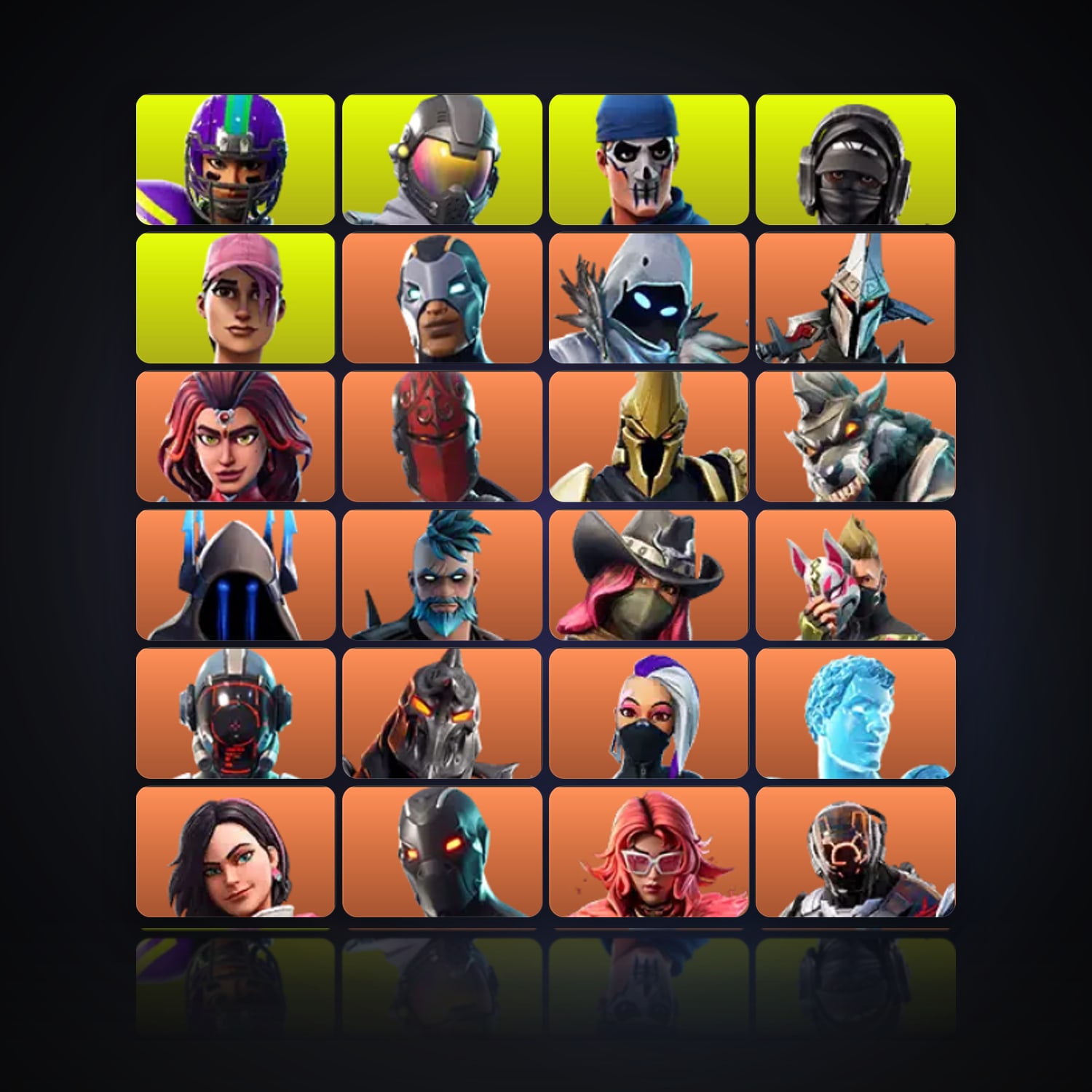 Fortnite | 312 Skins | Level 3449 | 671 Wins — HabibiAccounts