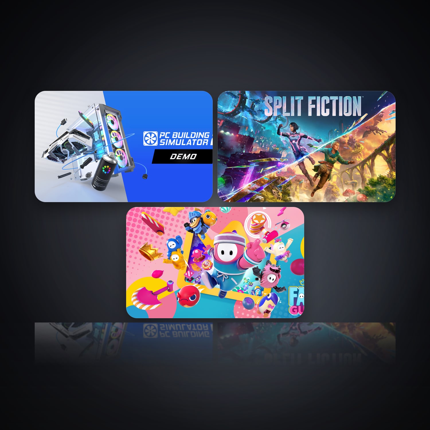 PC Building Simulator 2 - Demo & Split Fiction | 3 Games — HabibiAccounts