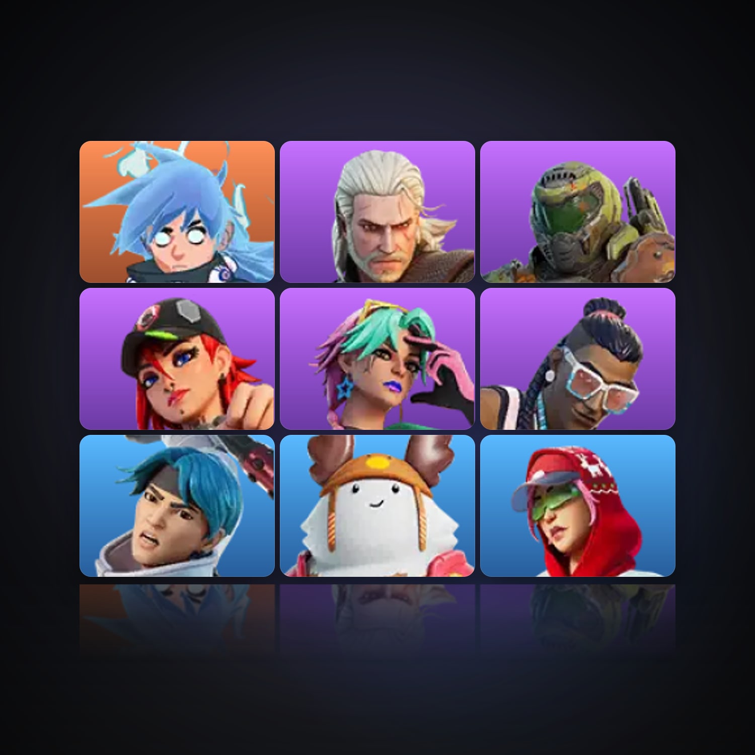 Fortnite | 9 Skins | 1K V-Bucks | Level 69 | 8 Wins — HabibiAccounts