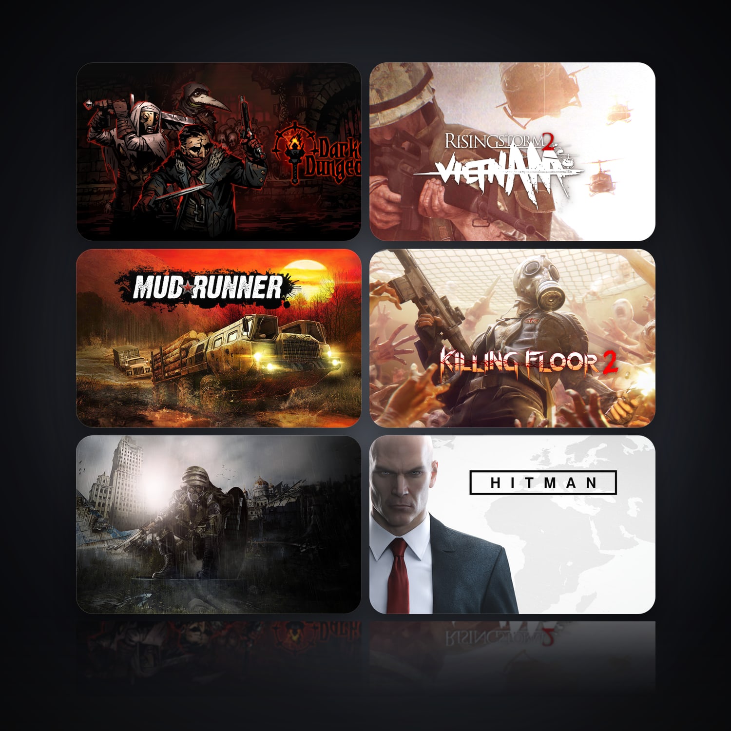 Darkest Dungeon & Rising Storm 2: Vietnam | 27 Games — HabibiAccounts