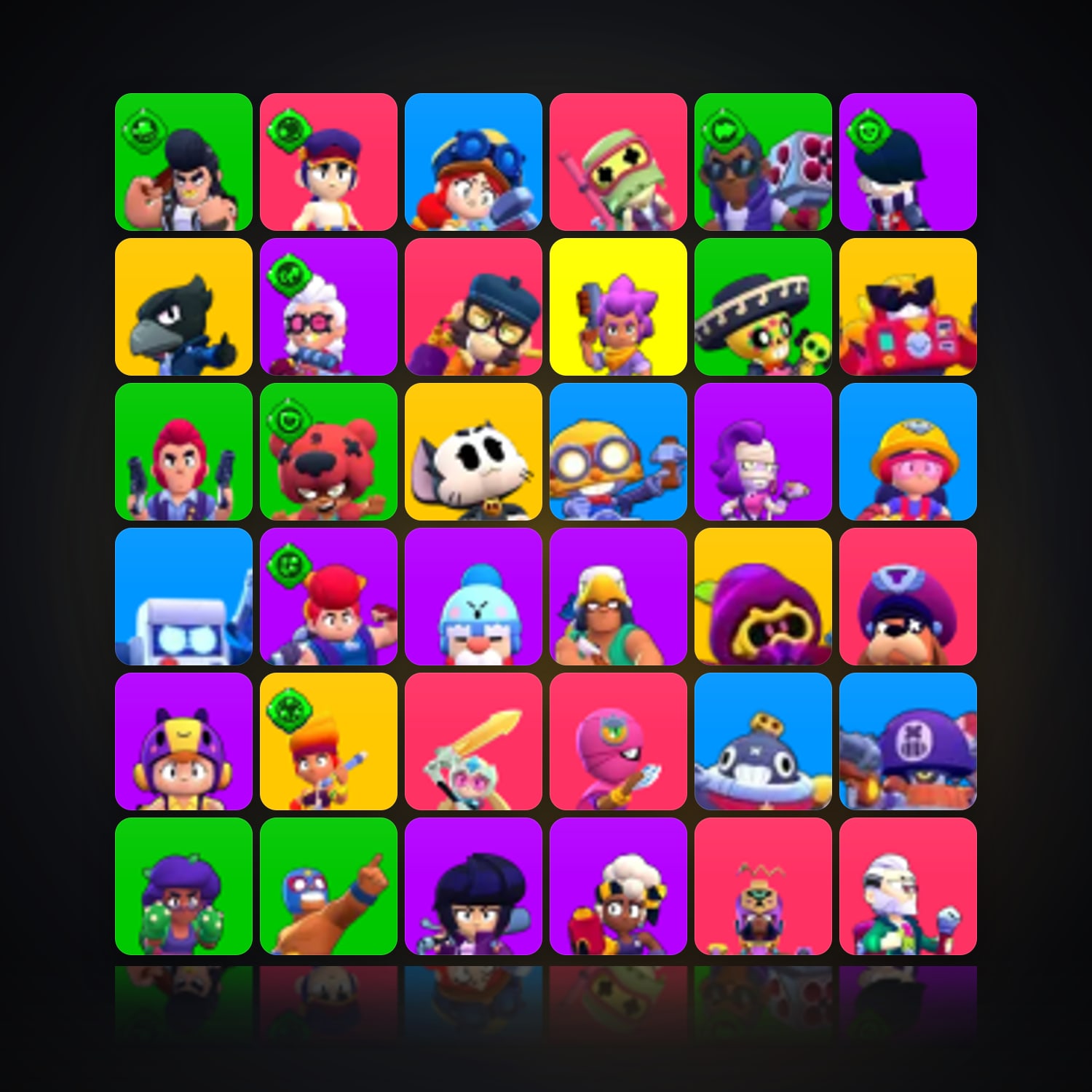 102 Brawlers | 42.1K Trophies — HabibiAccounts