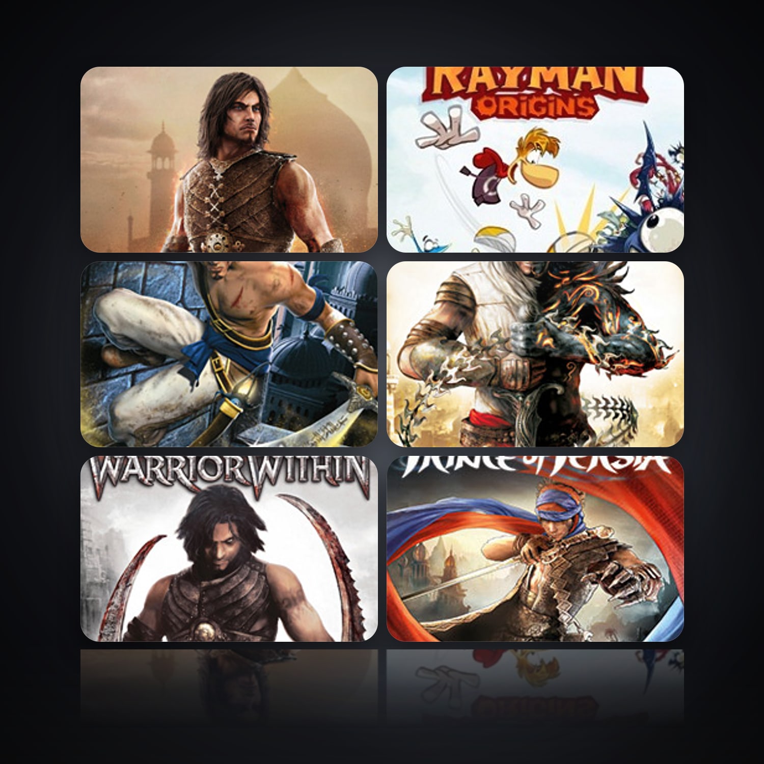Prince of Persia The Forgotten Sands Deluxe Edition & Rayman Origins | 18 Games — HabibiAccounts