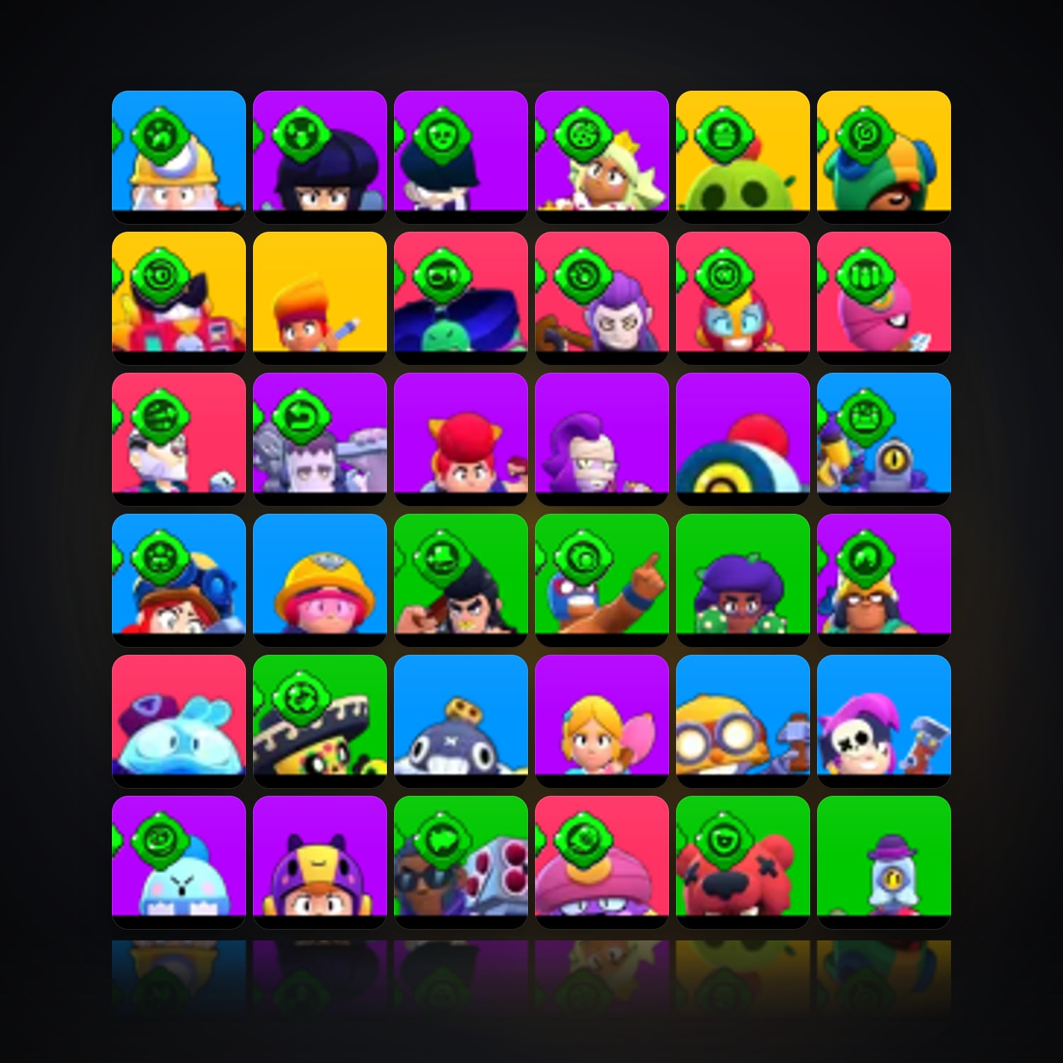 83 Brawlers | 28.7K Trophies | TH 8 — HabibiAccounts